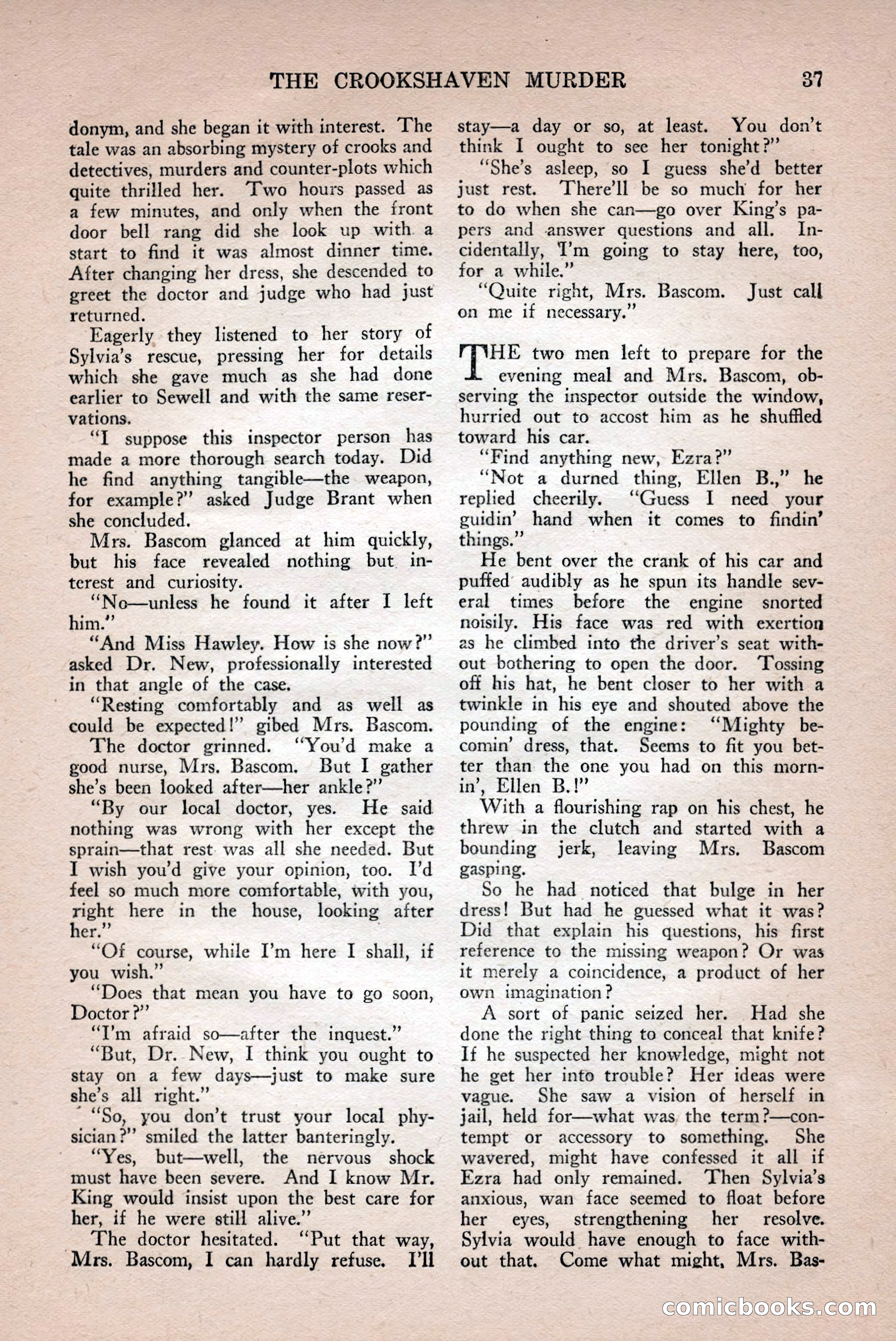 Complete Detective Novel Magazine — page 39 of 132