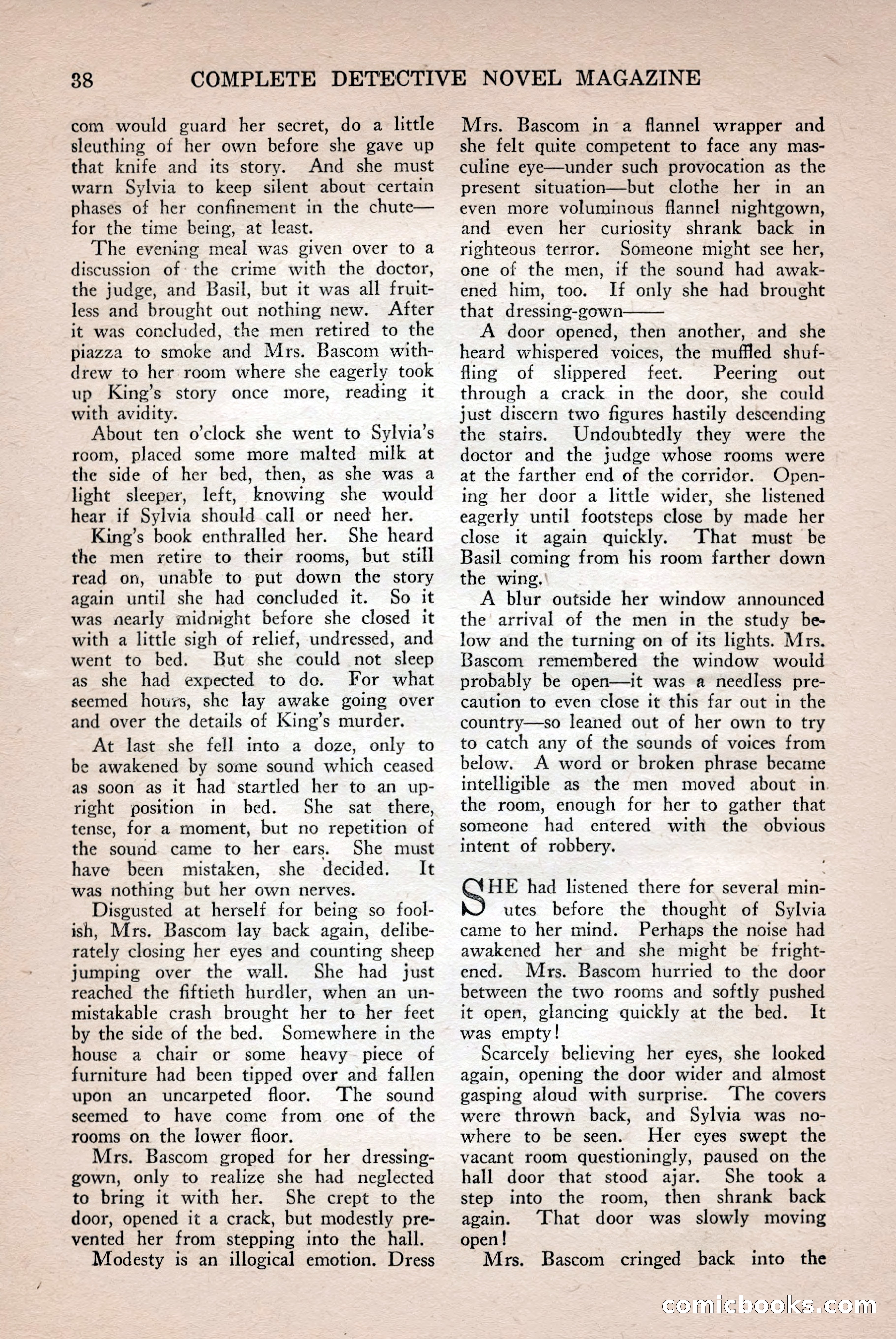 Complete Detective Novel Magazine — page 40 of 132