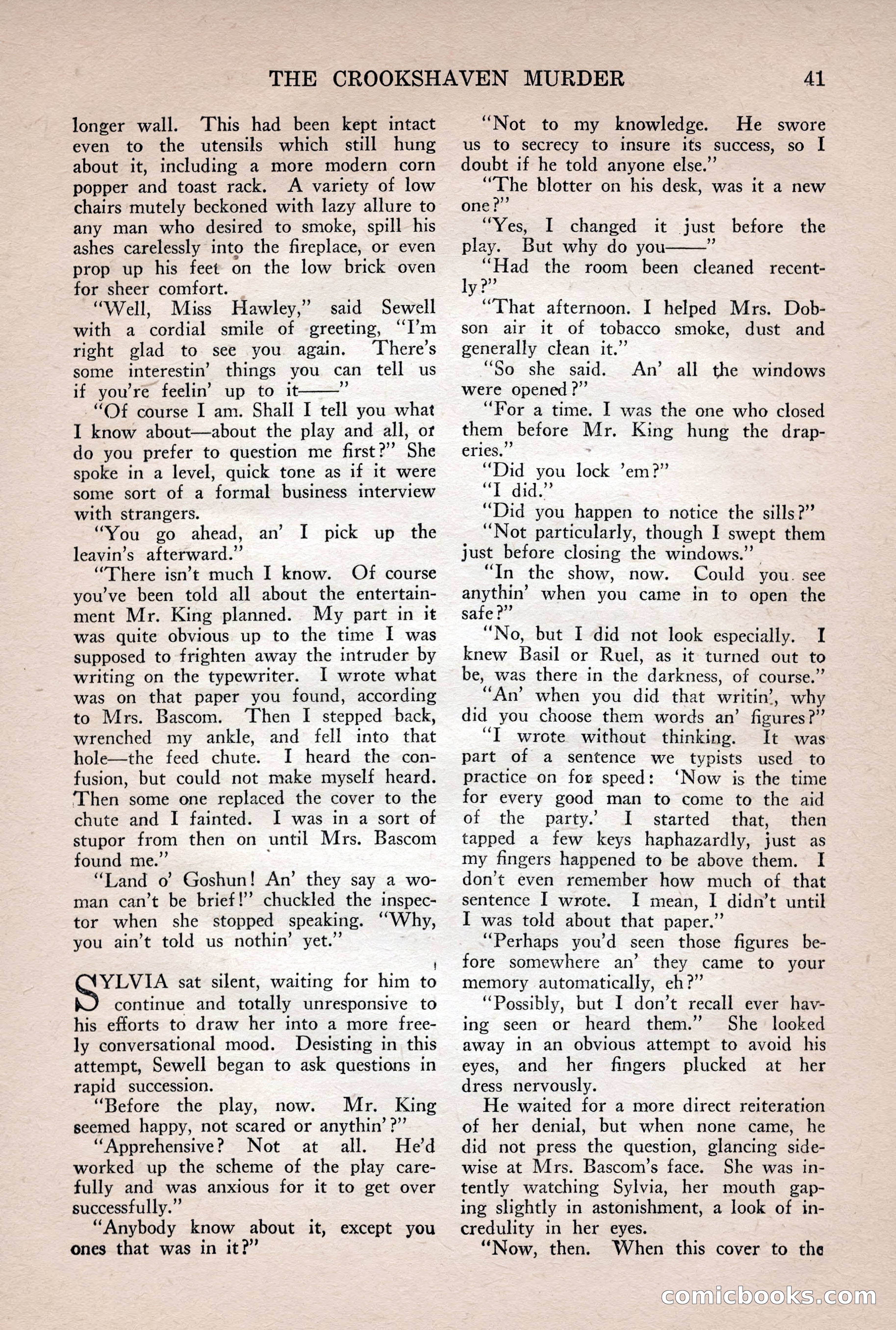 Complete Detective Novel Magazine — page 43 of 132