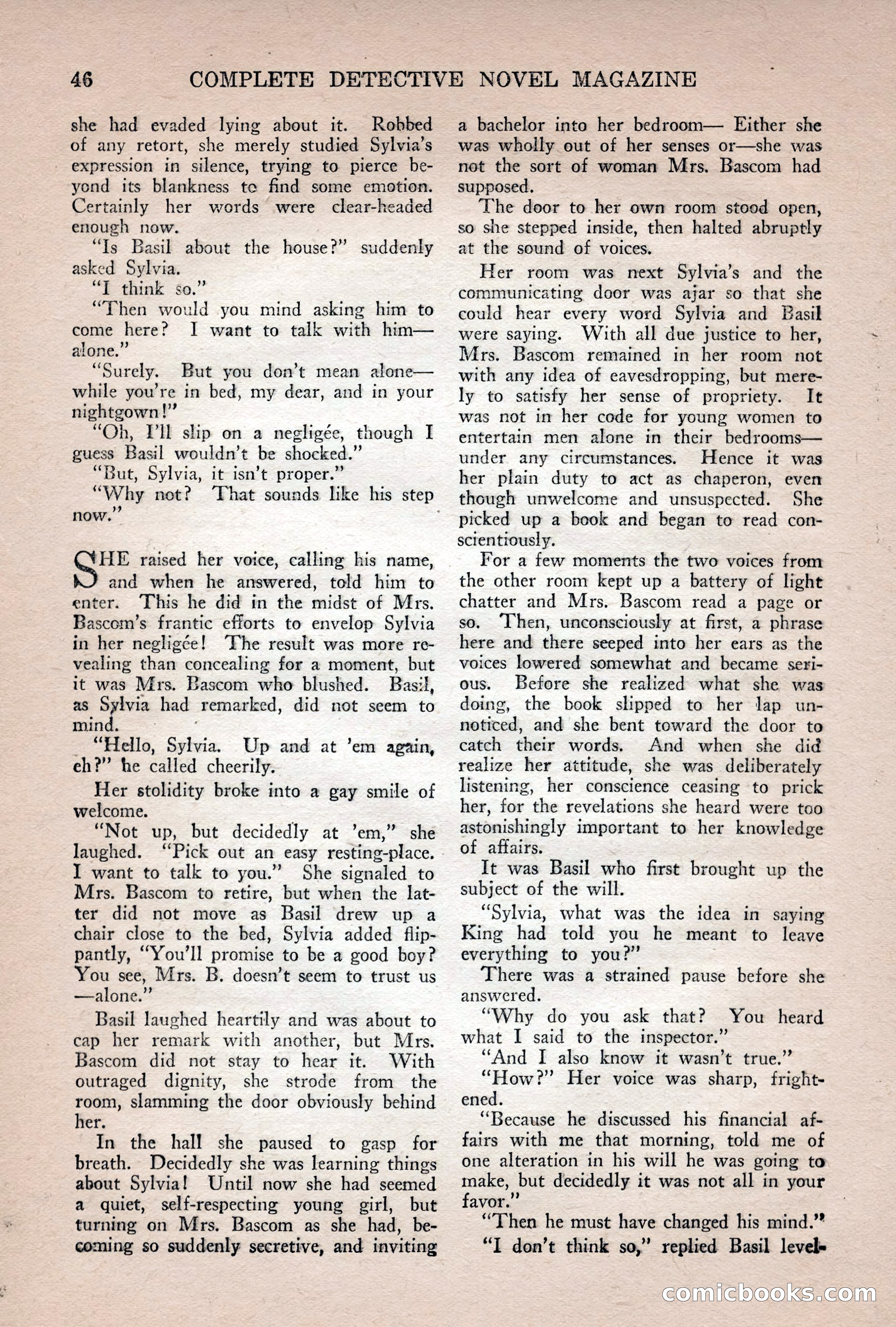 Complete Detective Novel Magazine — page 48 of 132