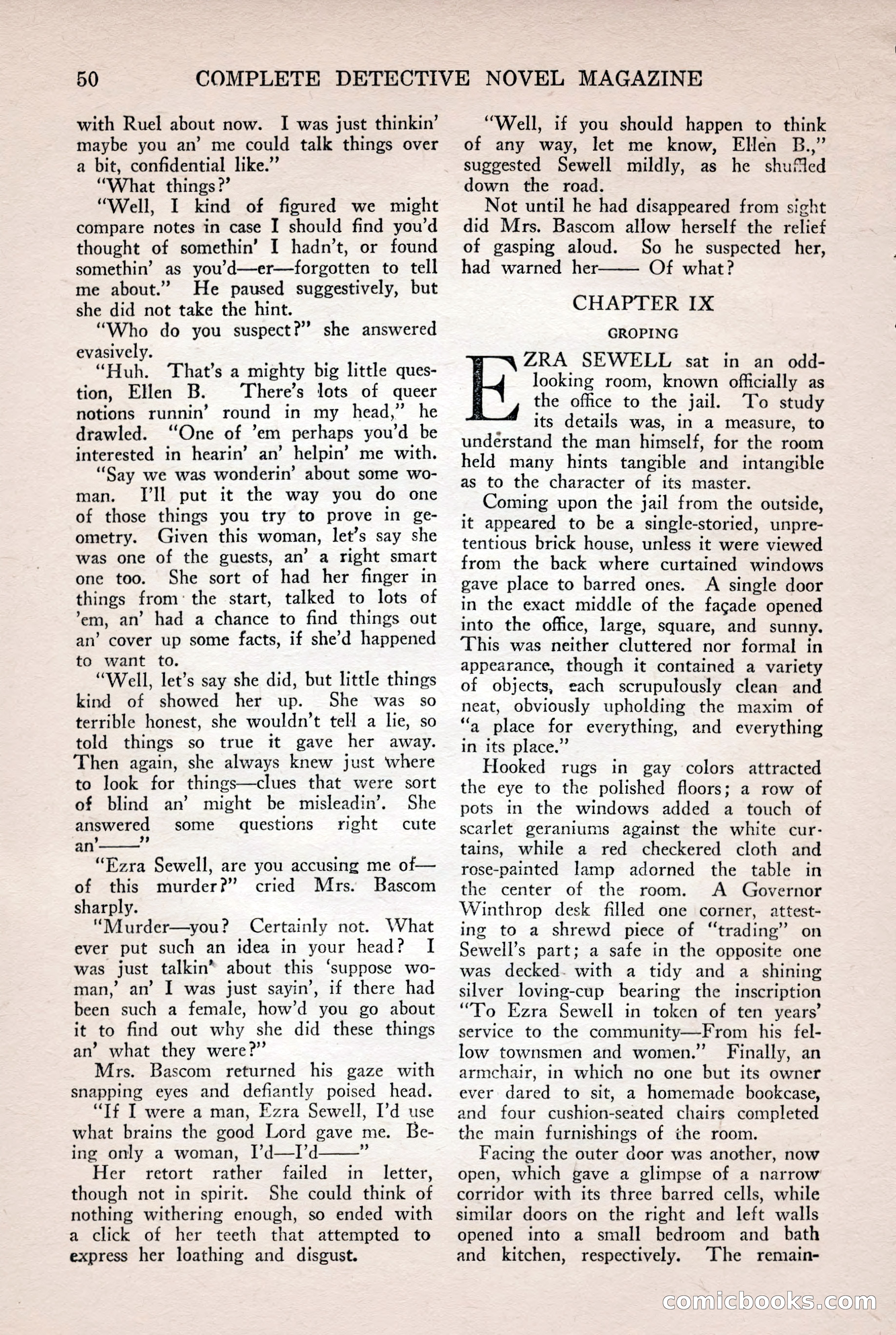 Complete Detective Novel Magazine — page 52 of 132