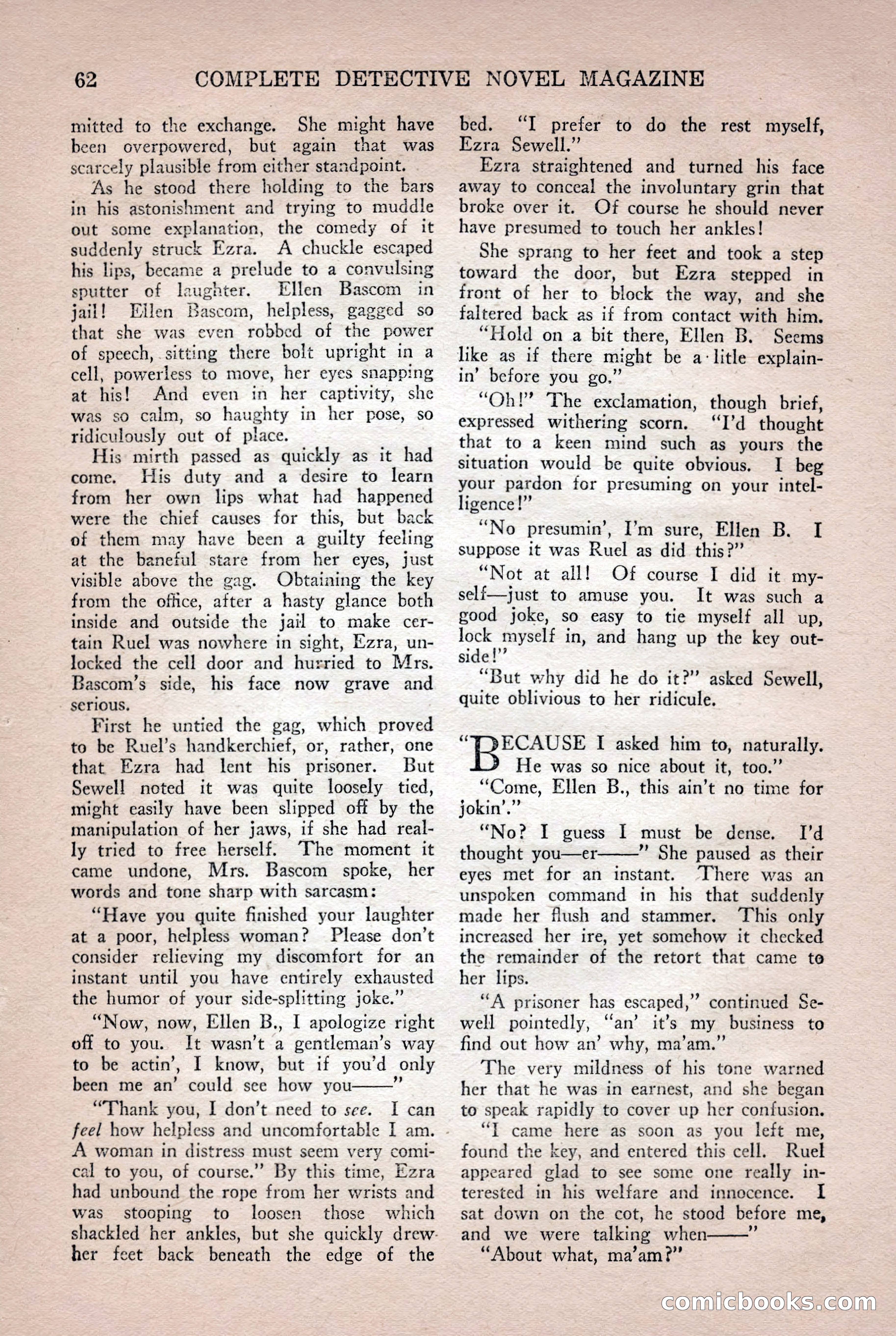 Complete Detective Novel Magazine — page 64 of 132