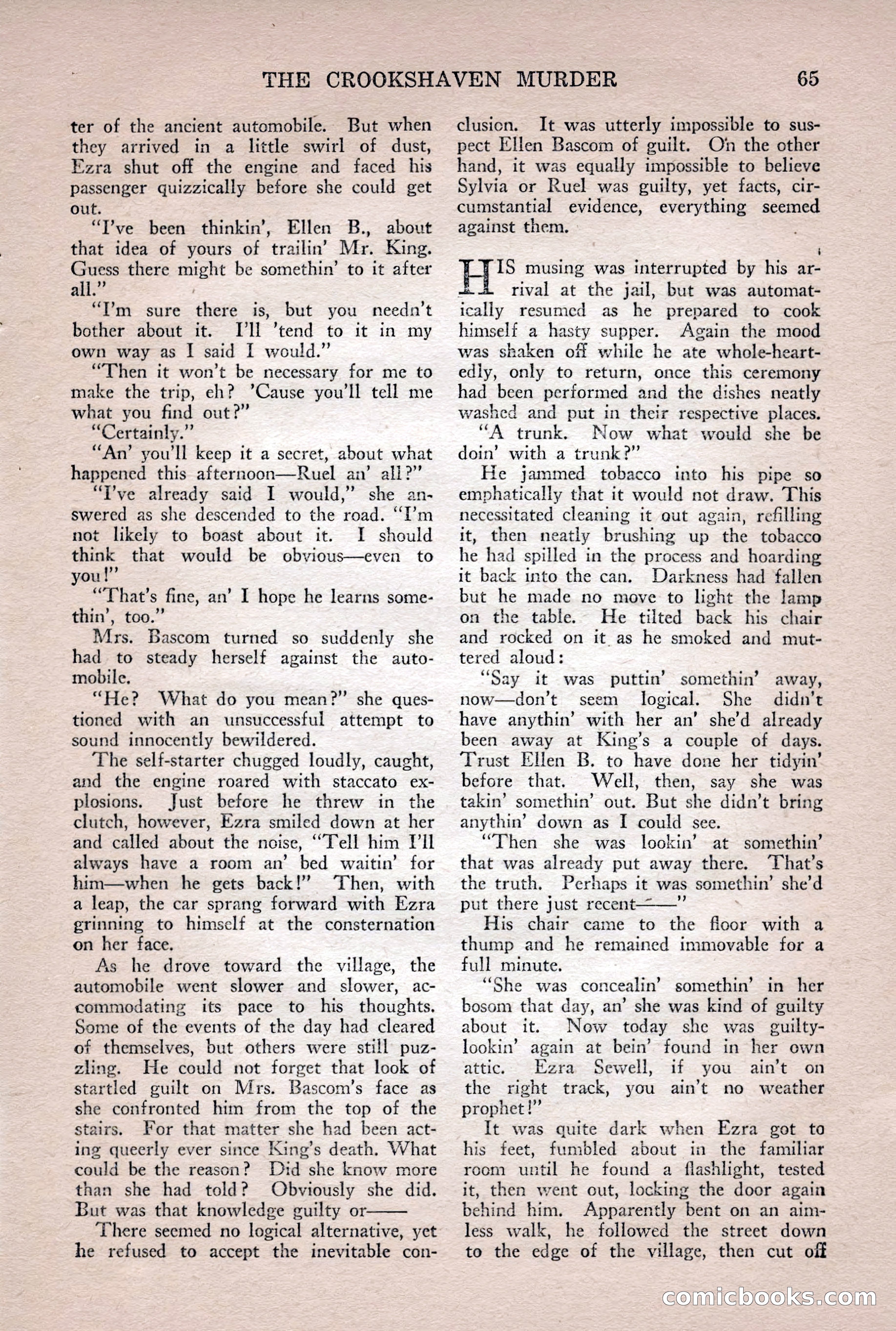 Complete Detective Novel Magazine — page 67 of 132
