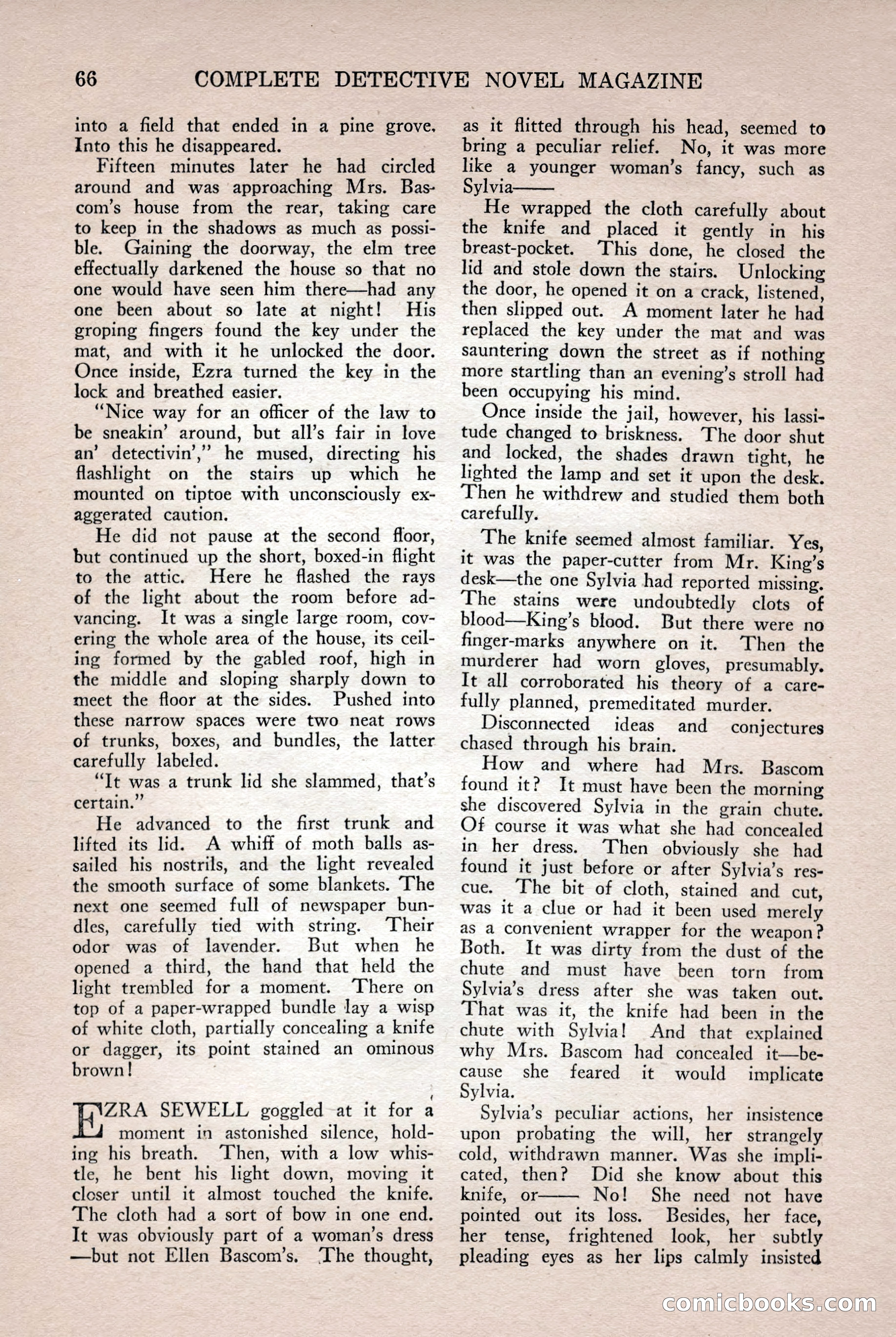 Complete Detective Novel Magazine — page 68 of 132