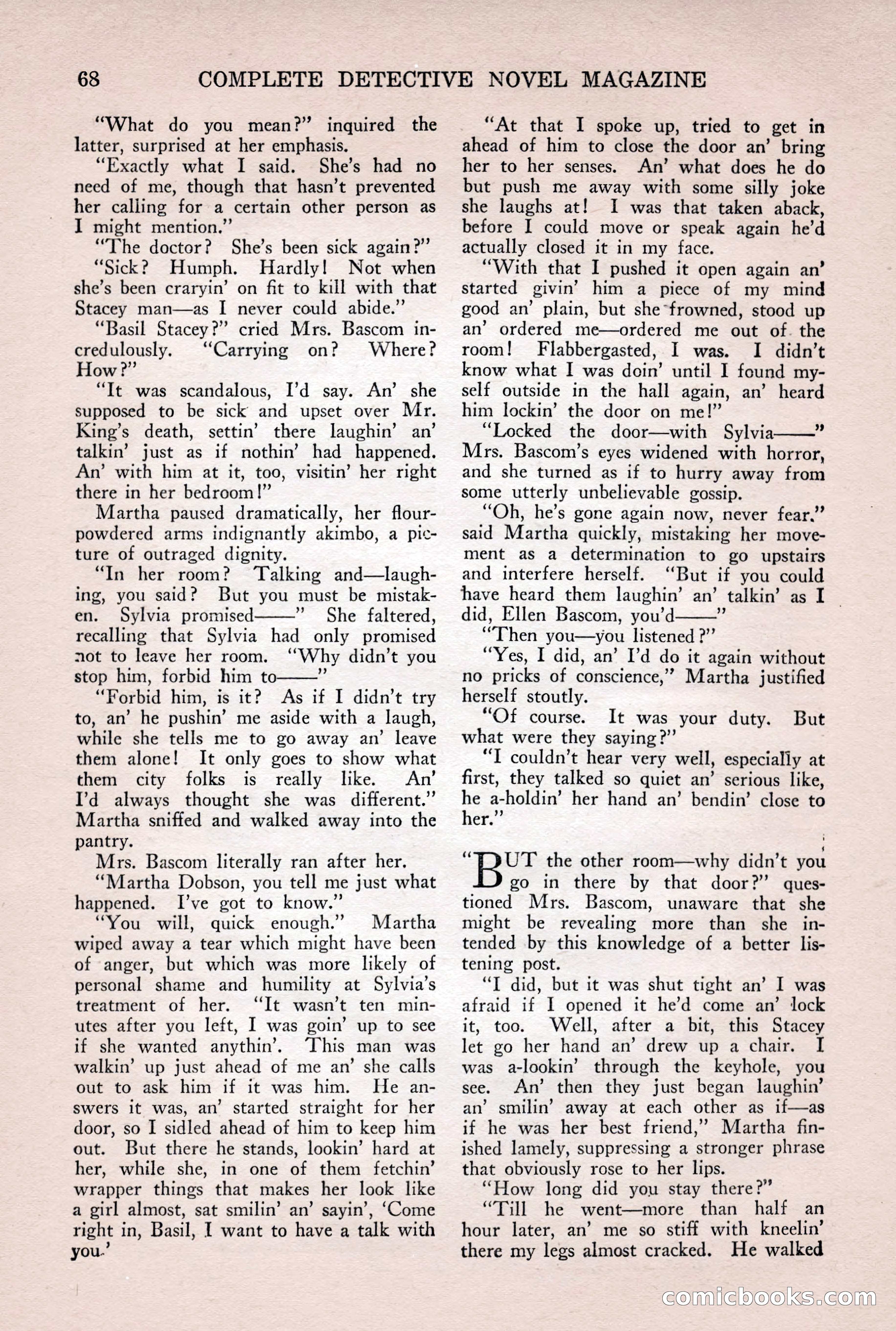 Complete Detective Novel Magazine — page 70 of 132
