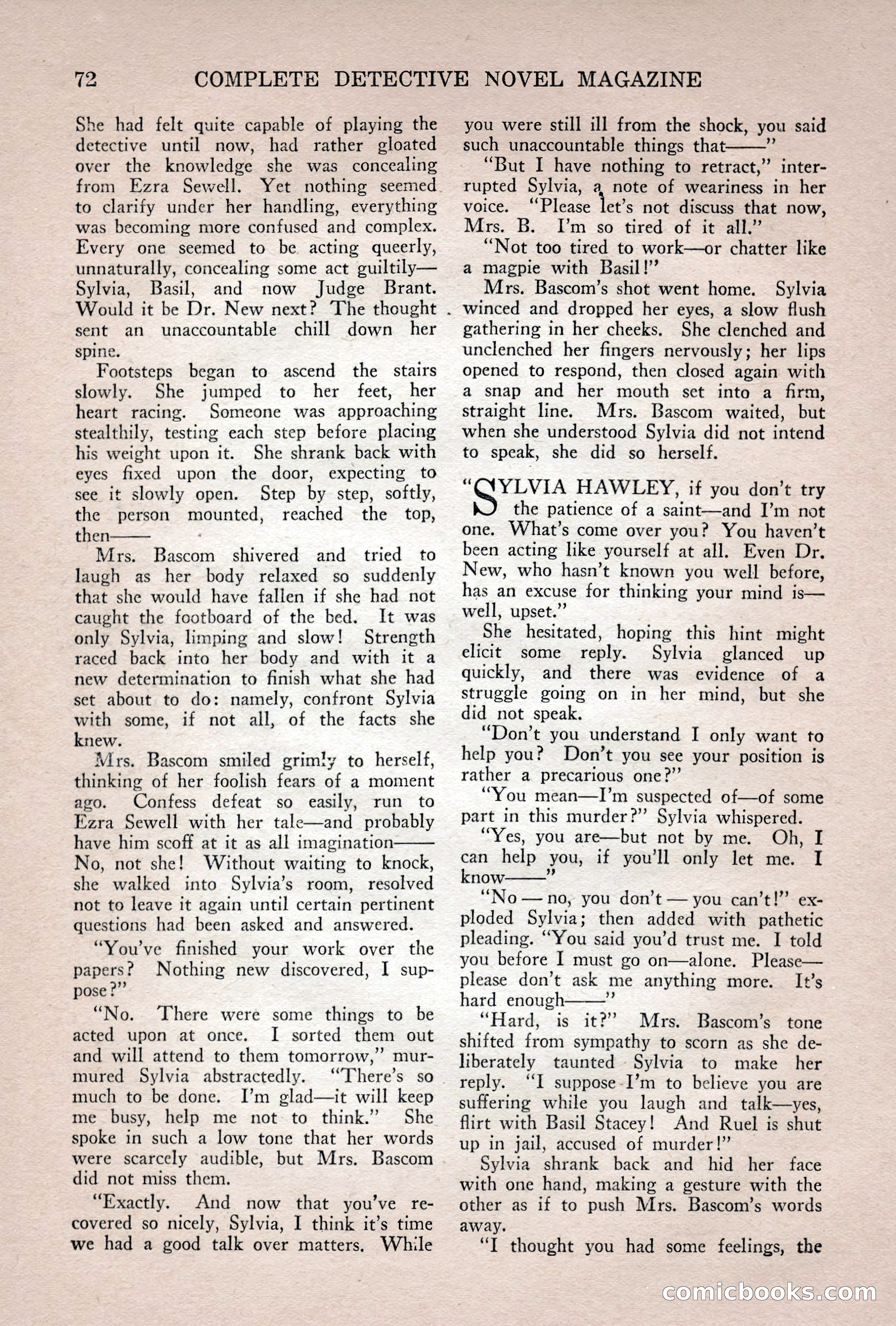 Complete Detective Novel Magazine — page 74 of 132