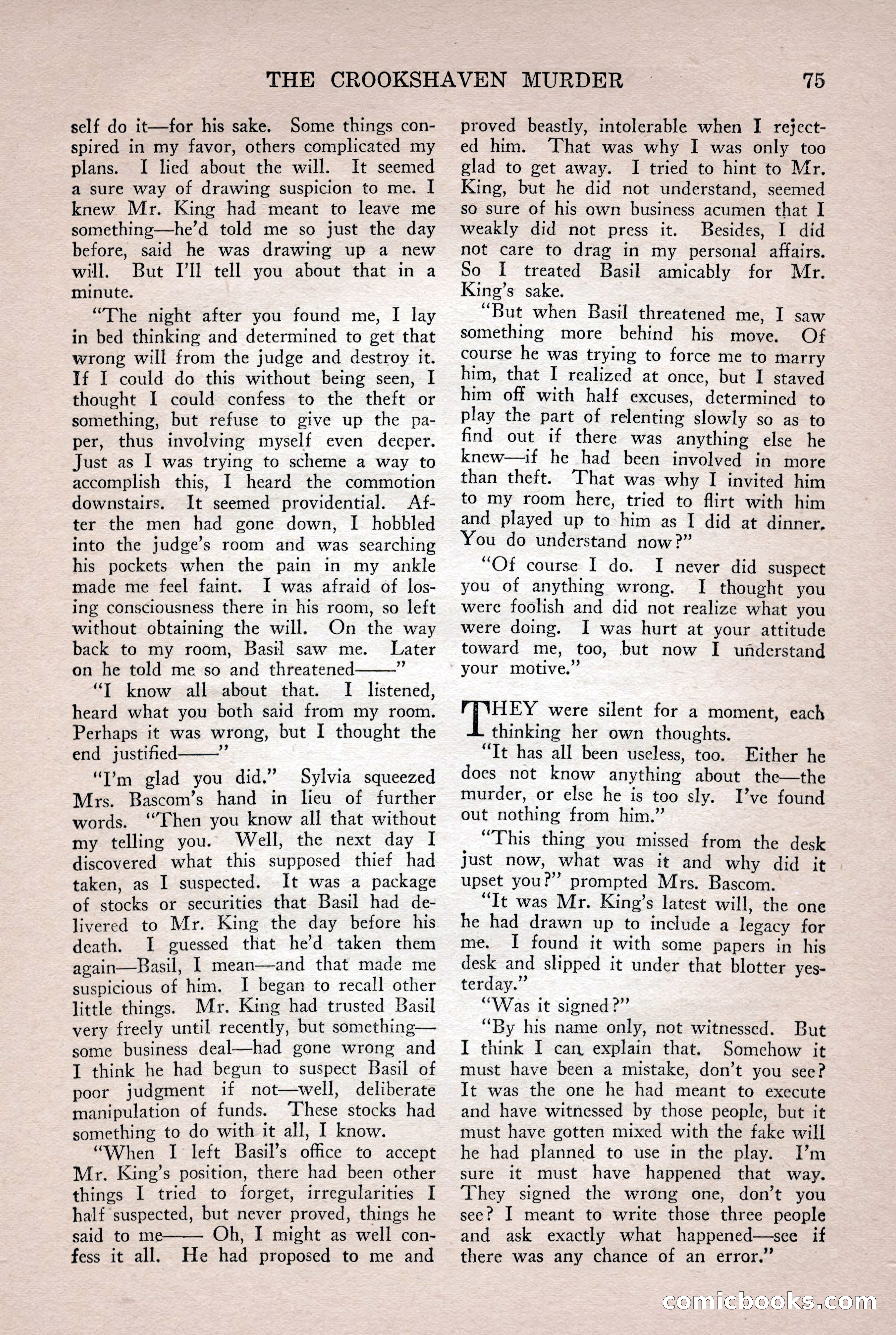 Complete Detective Novel Magazine — page 77 of 132