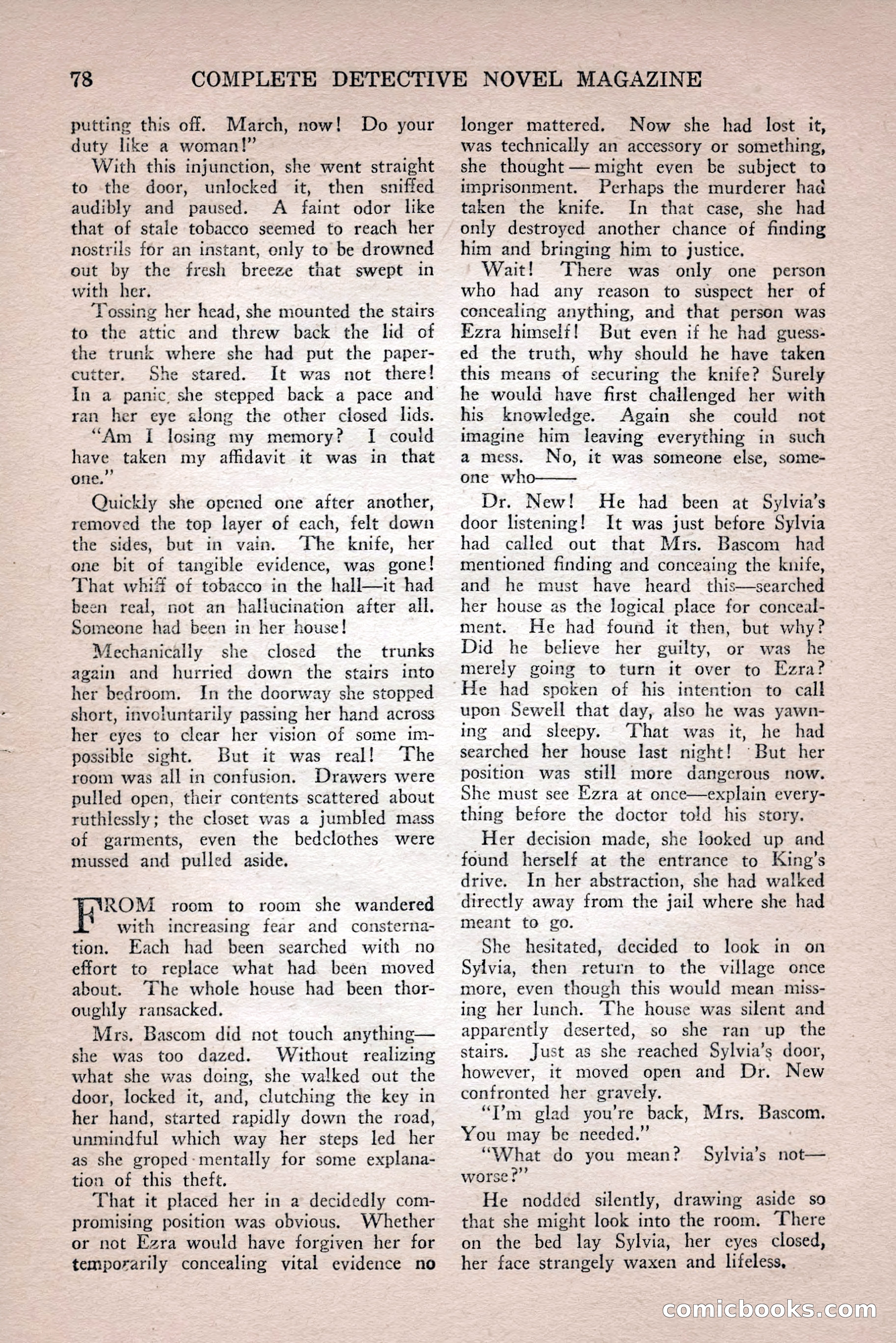 Complete Detective Novel Magazine — page 80 of 132