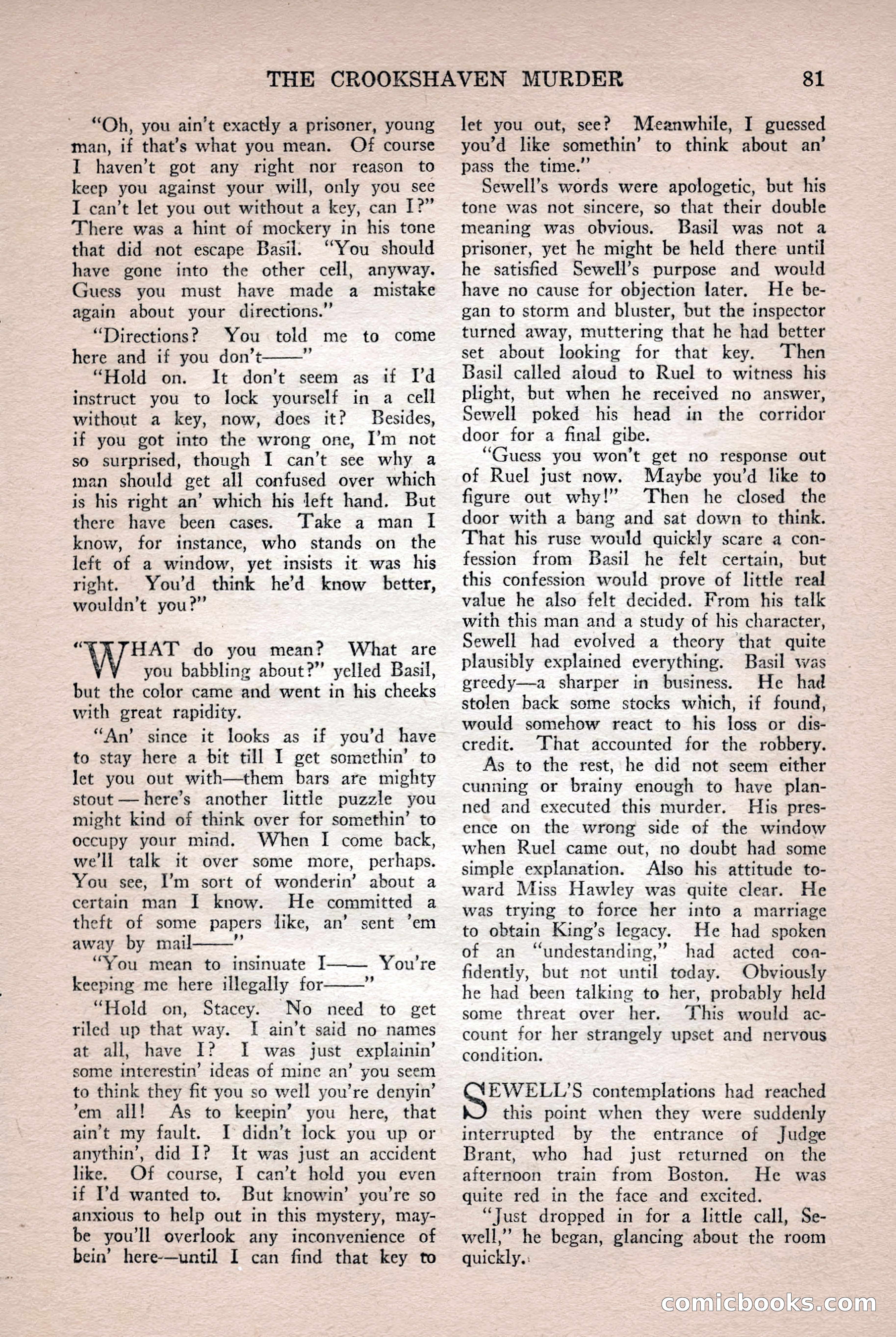 Complete Detective Novel Magazine — page 83 of 132