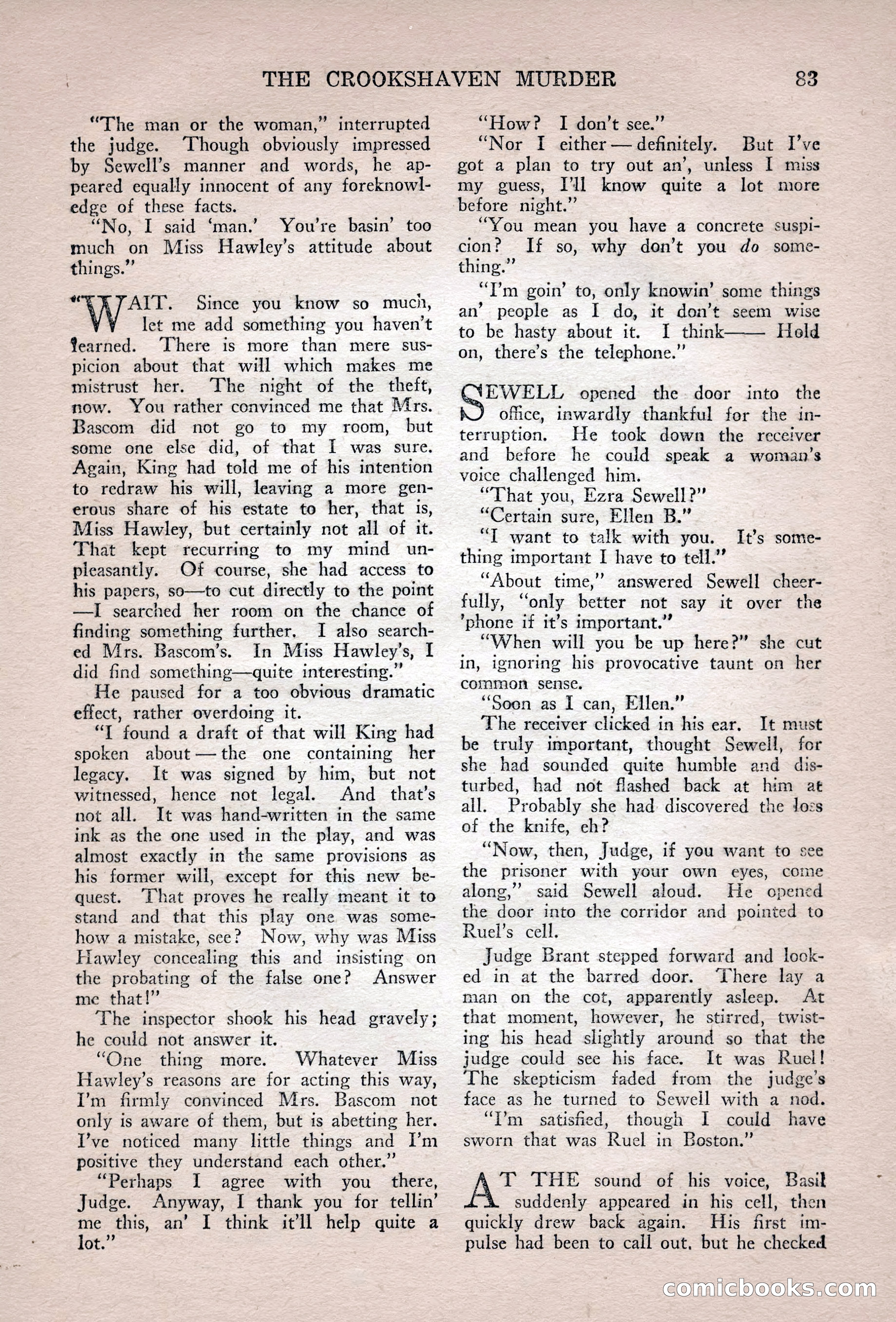 Complete Detective Novel Magazine — page 85 of 132