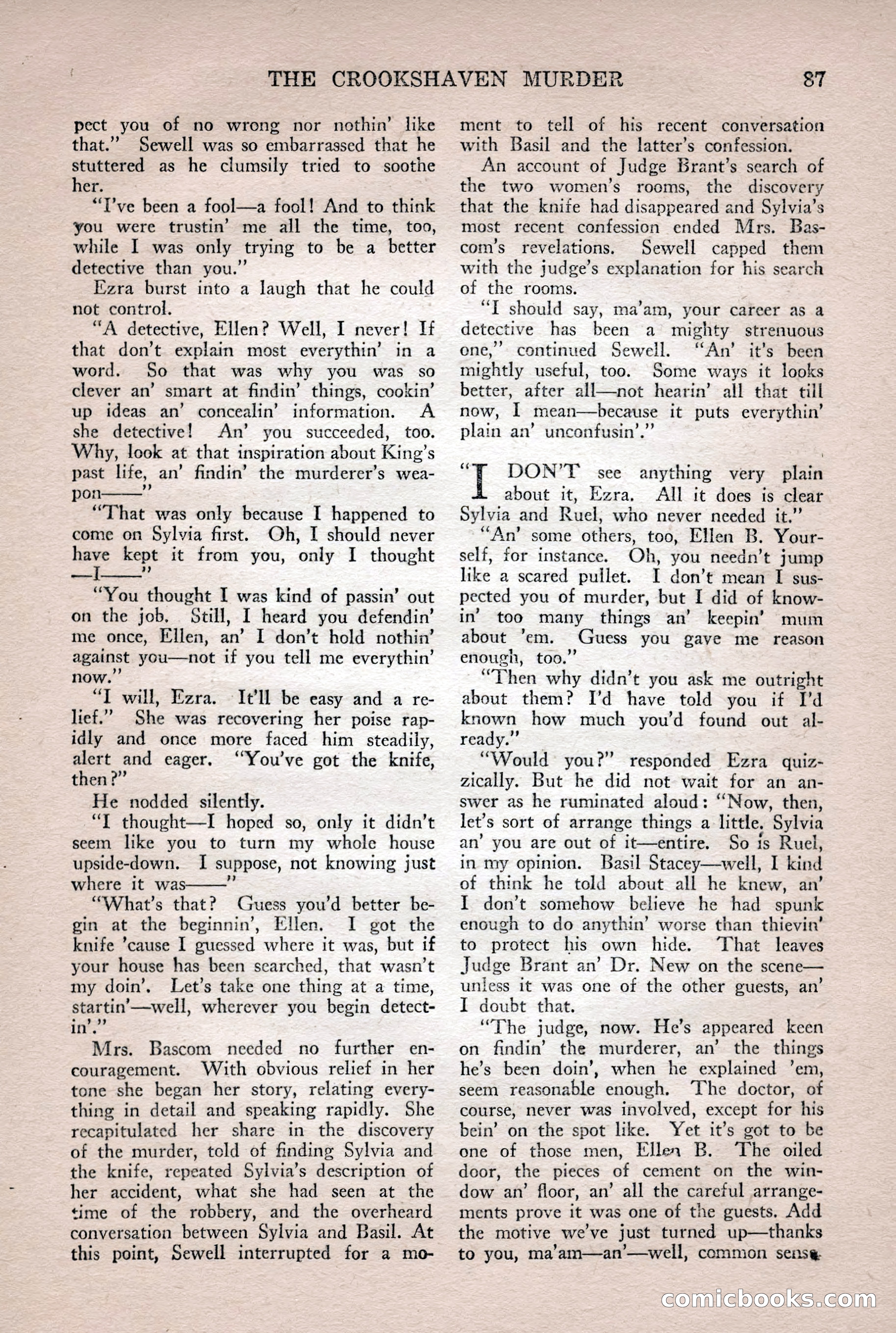 Complete Detective Novel Magazine — page 89 of 132