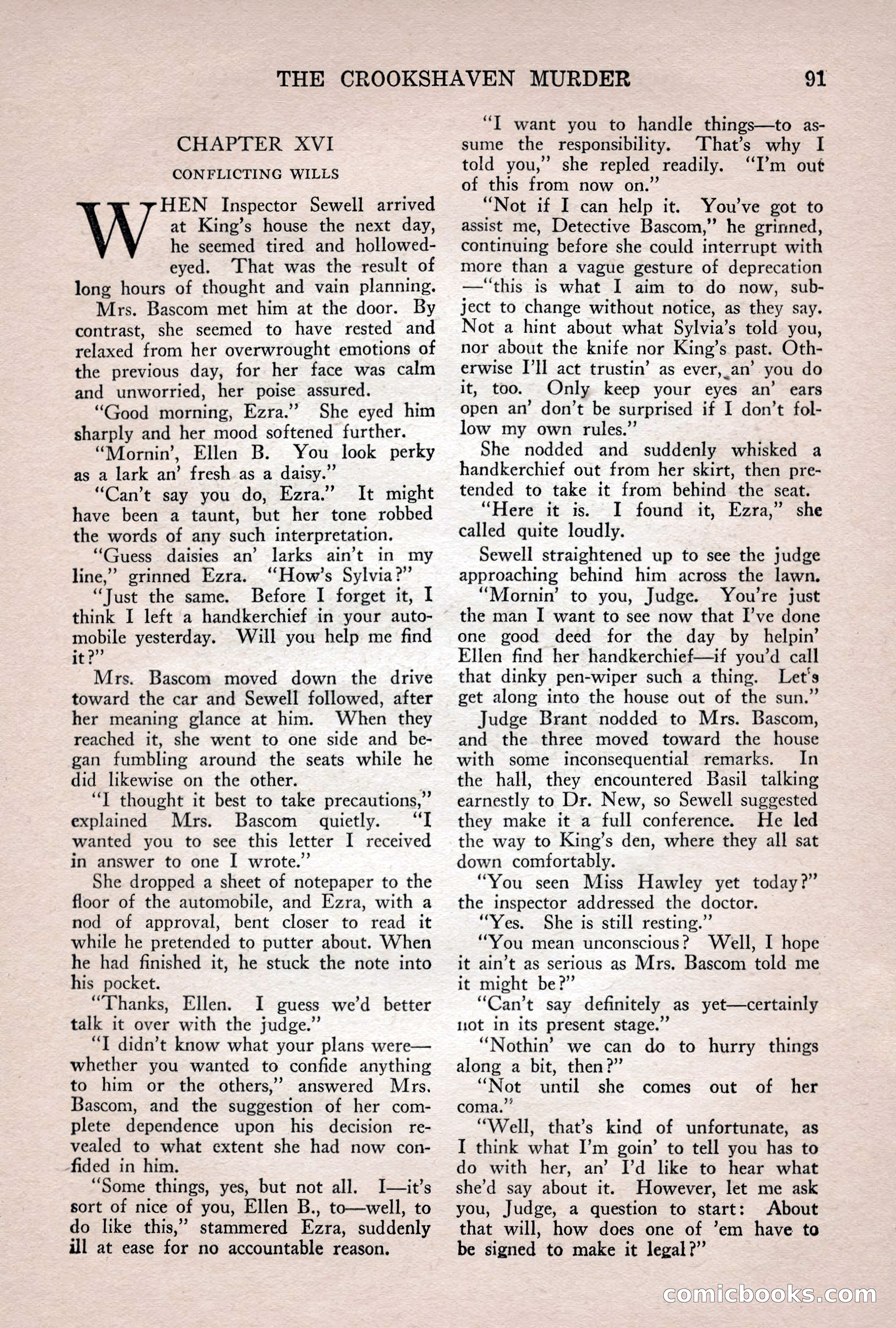 Complete Detective Novel Magazine — page 93 of 132