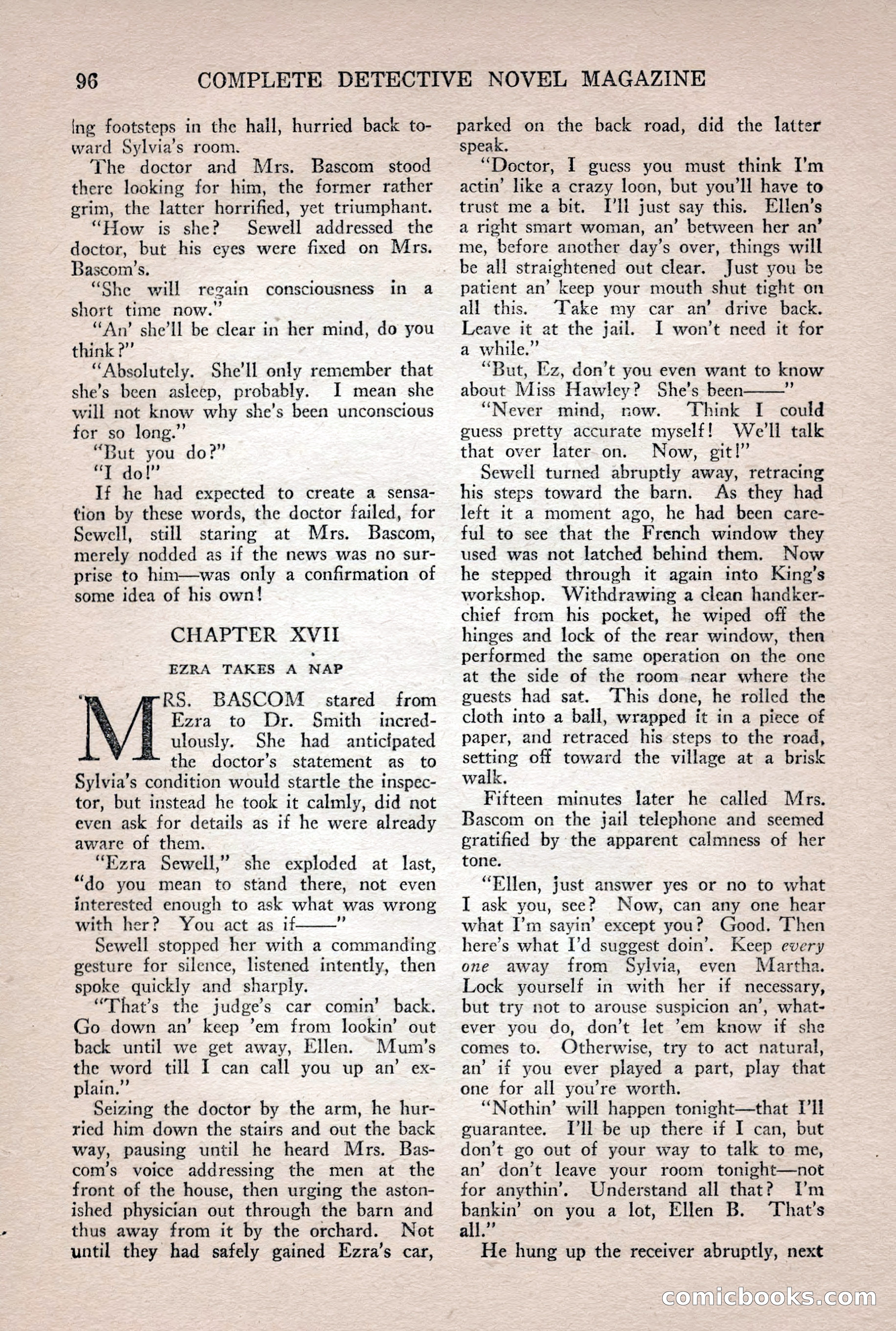 Complete Detective Novel Magazine — page 98 of 132