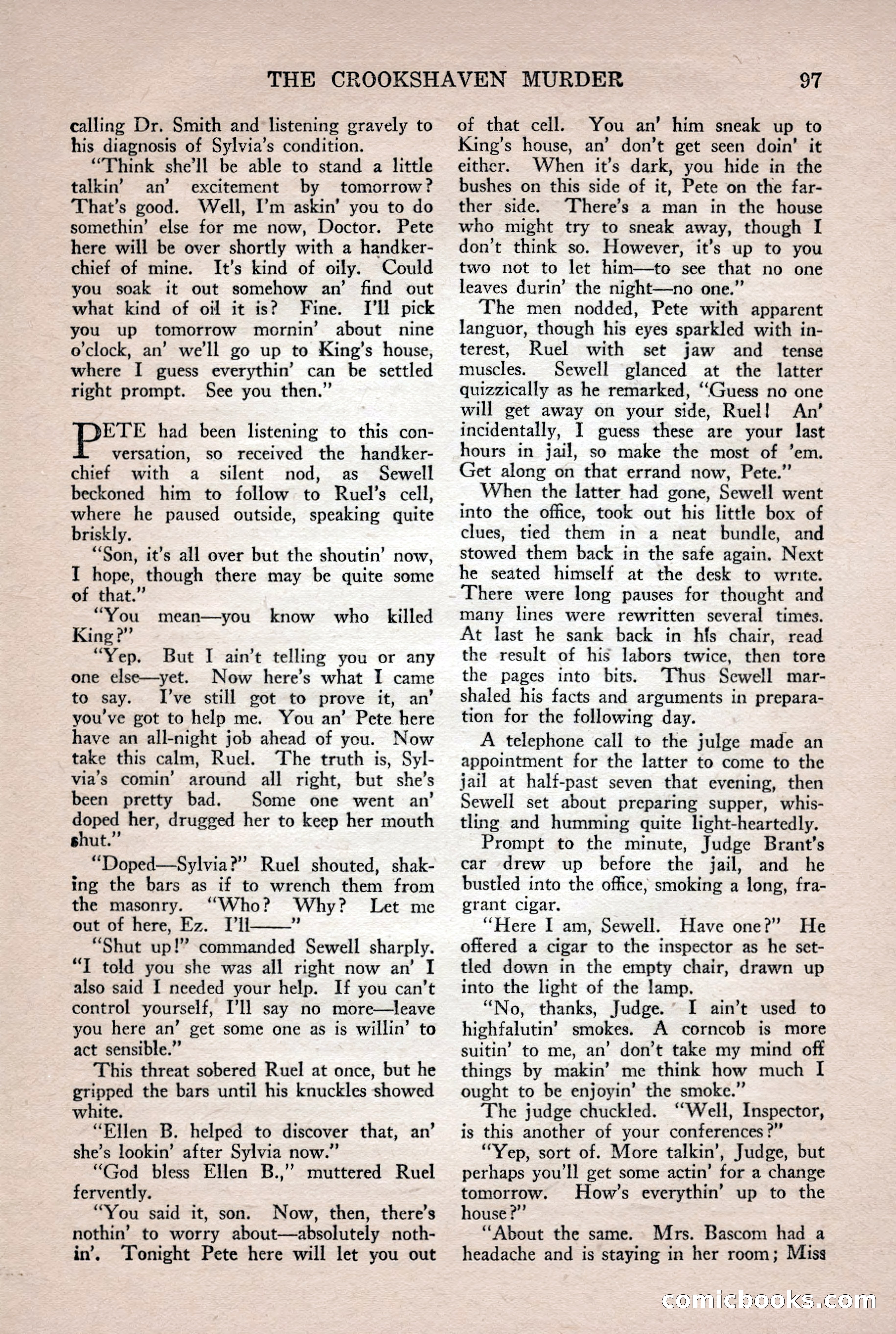 Complete Detective Novel Magazine — page 99 of 132