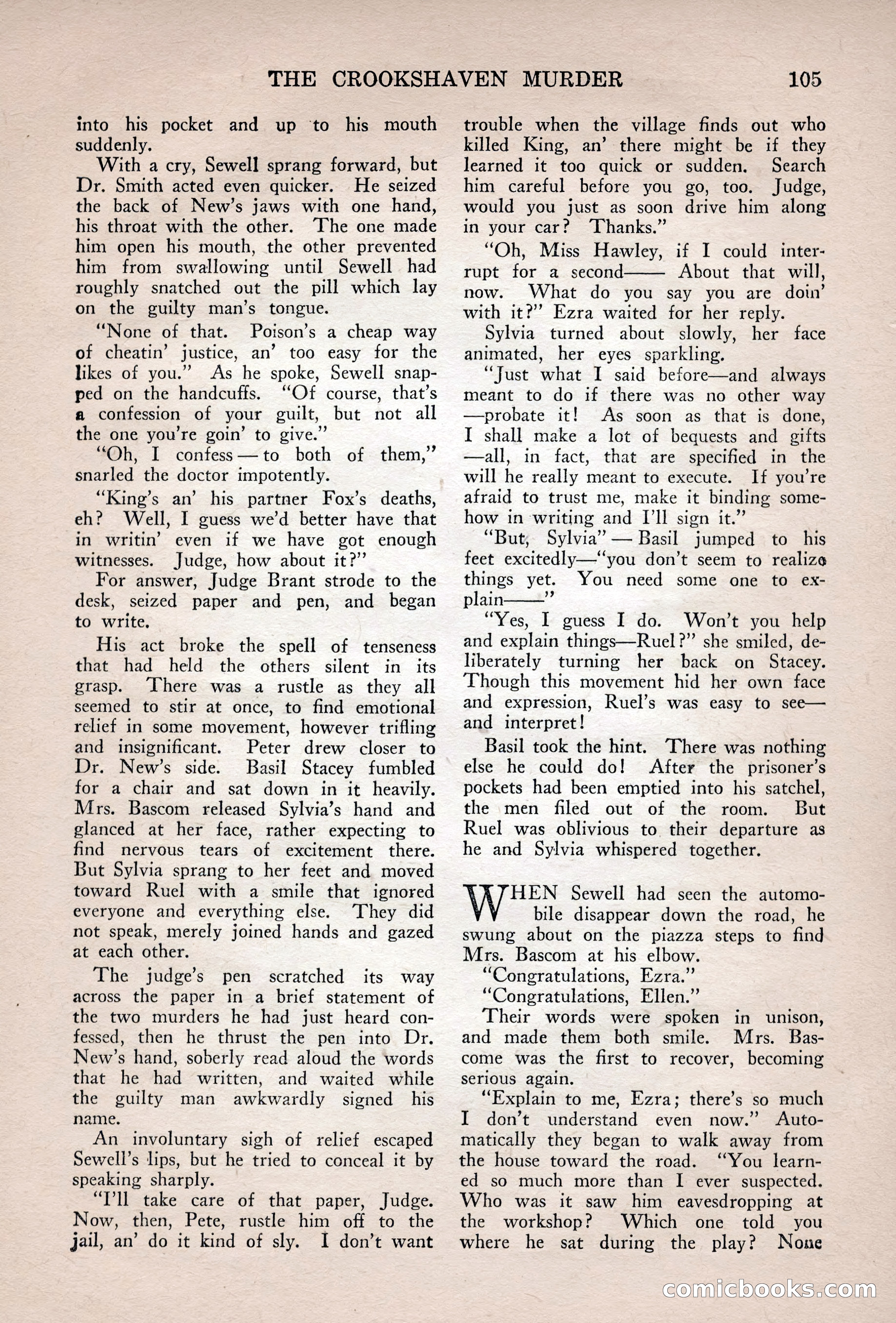 Complete Detective Novel Magazine — page 107 of 132
