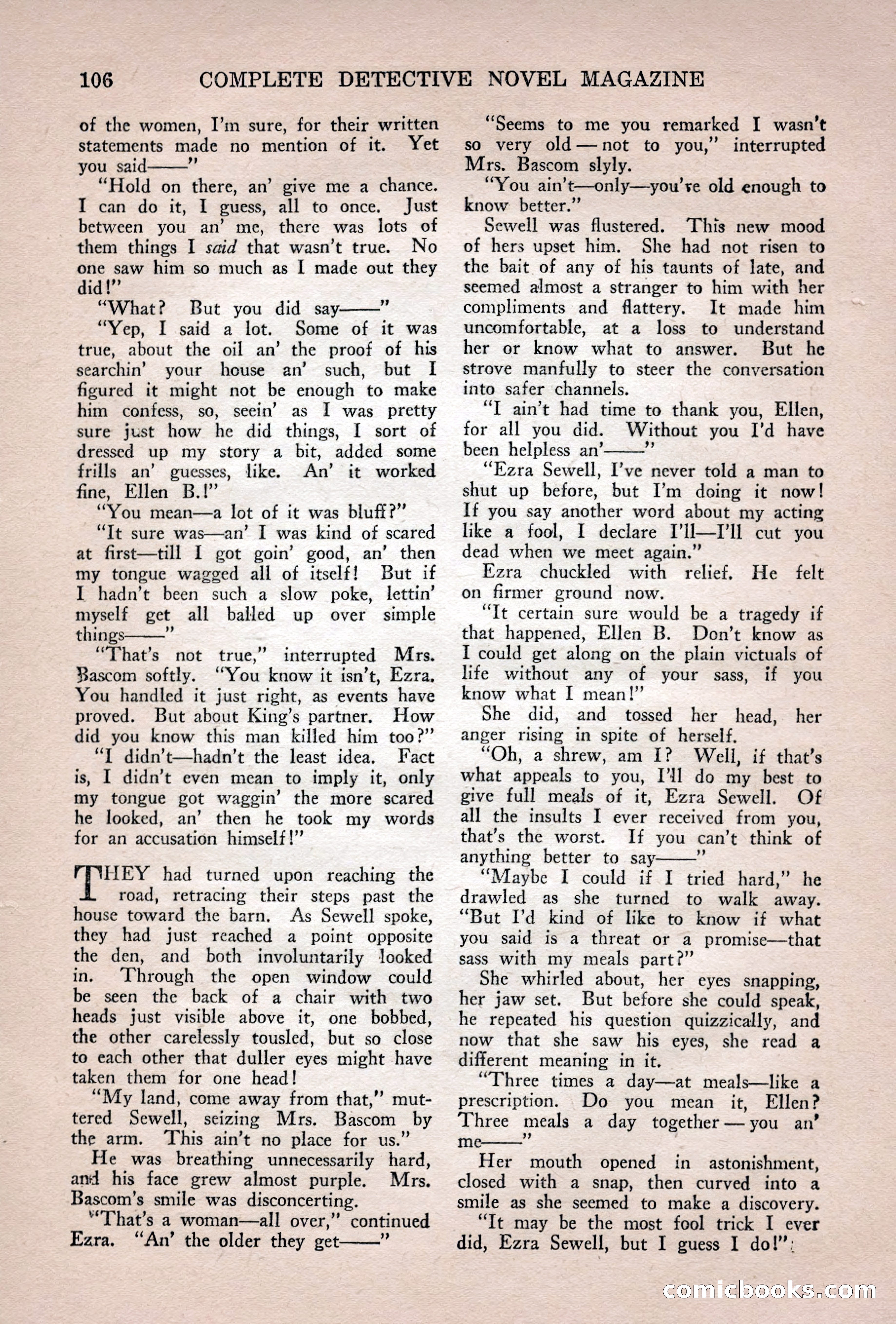 Complete Detective Novel Magazine — page 108 of 132