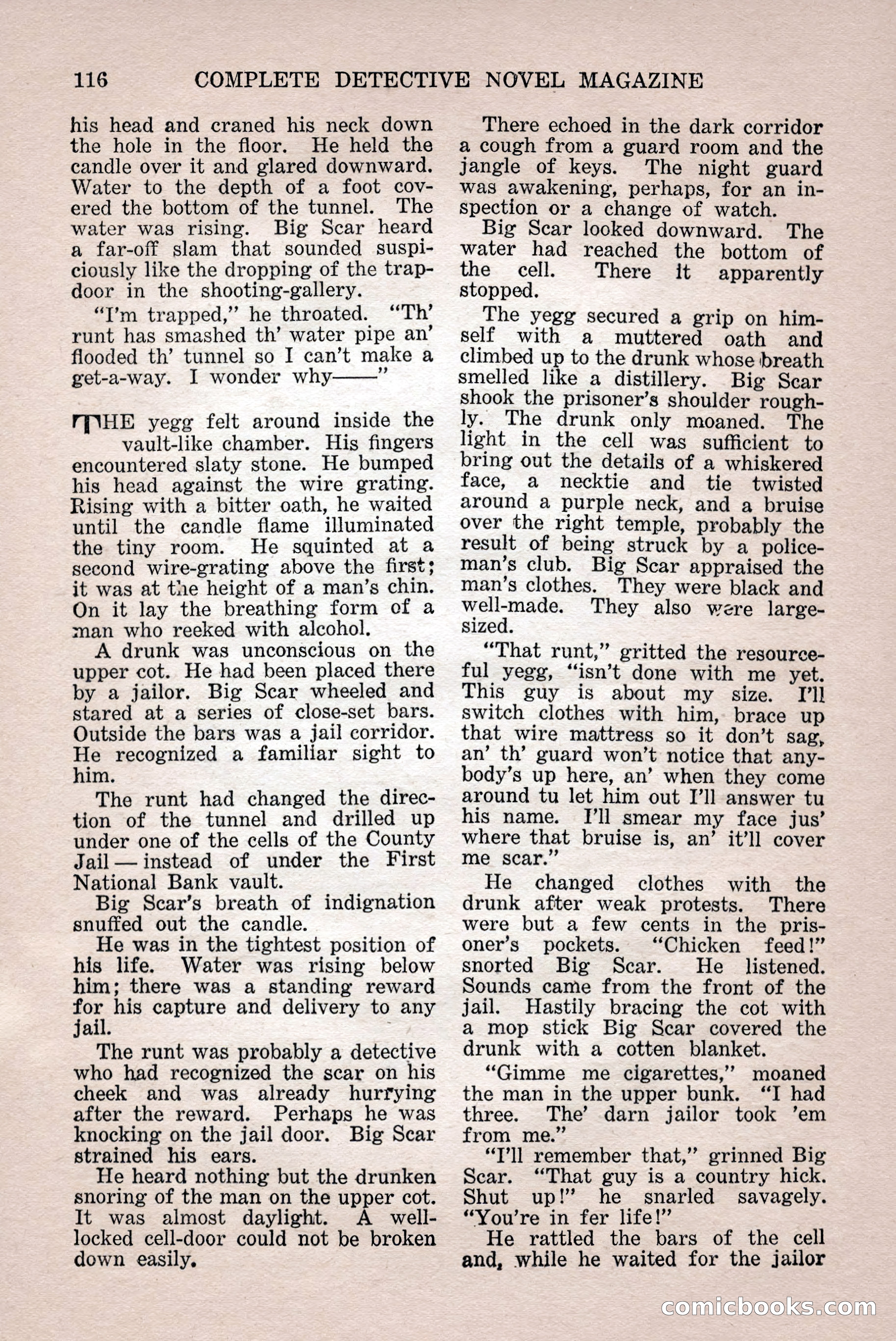 Complete Detective Novel Magazine — page 118 of 132