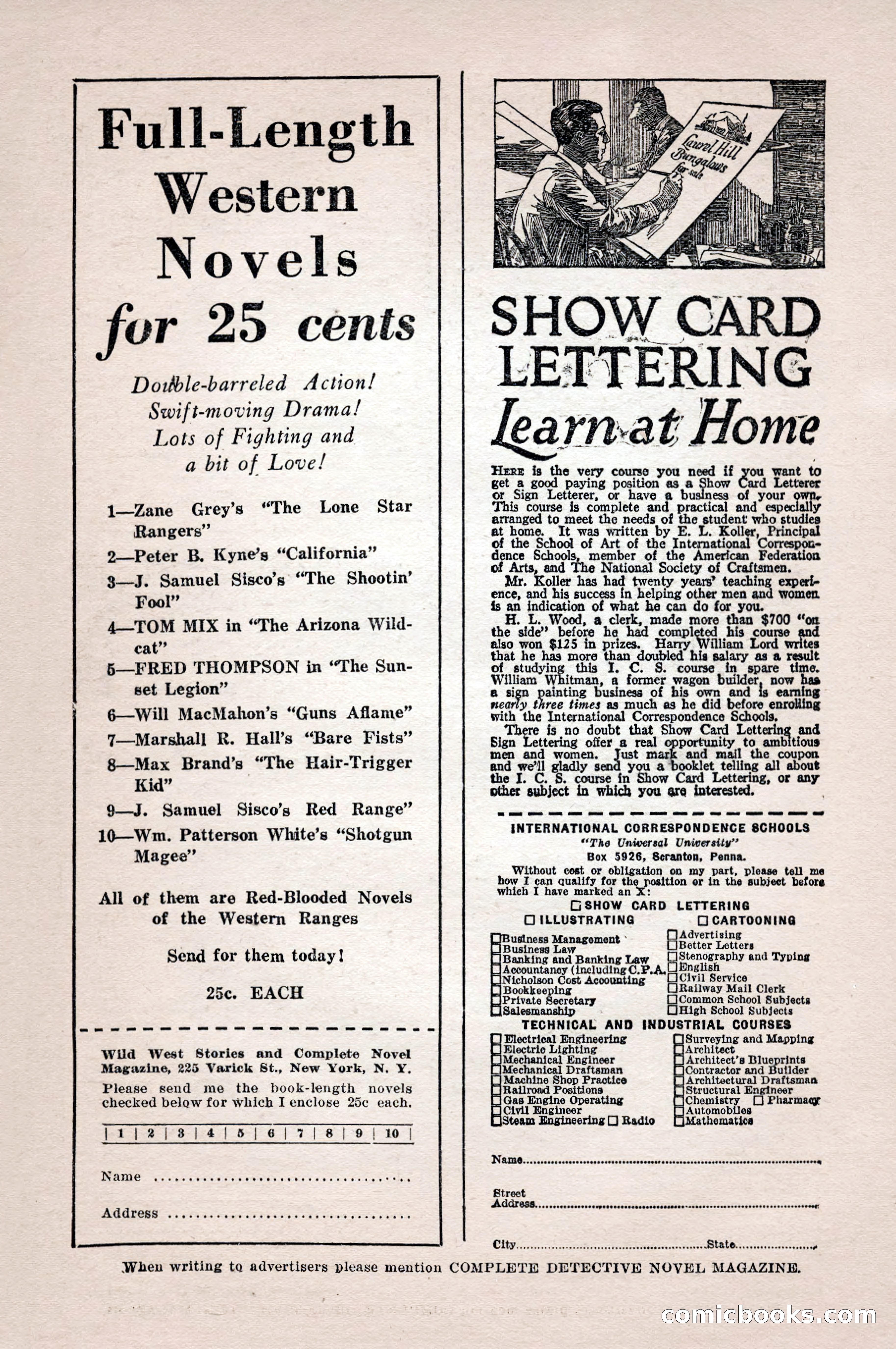 Complete Detective Novel Magazine — page 127 of 132