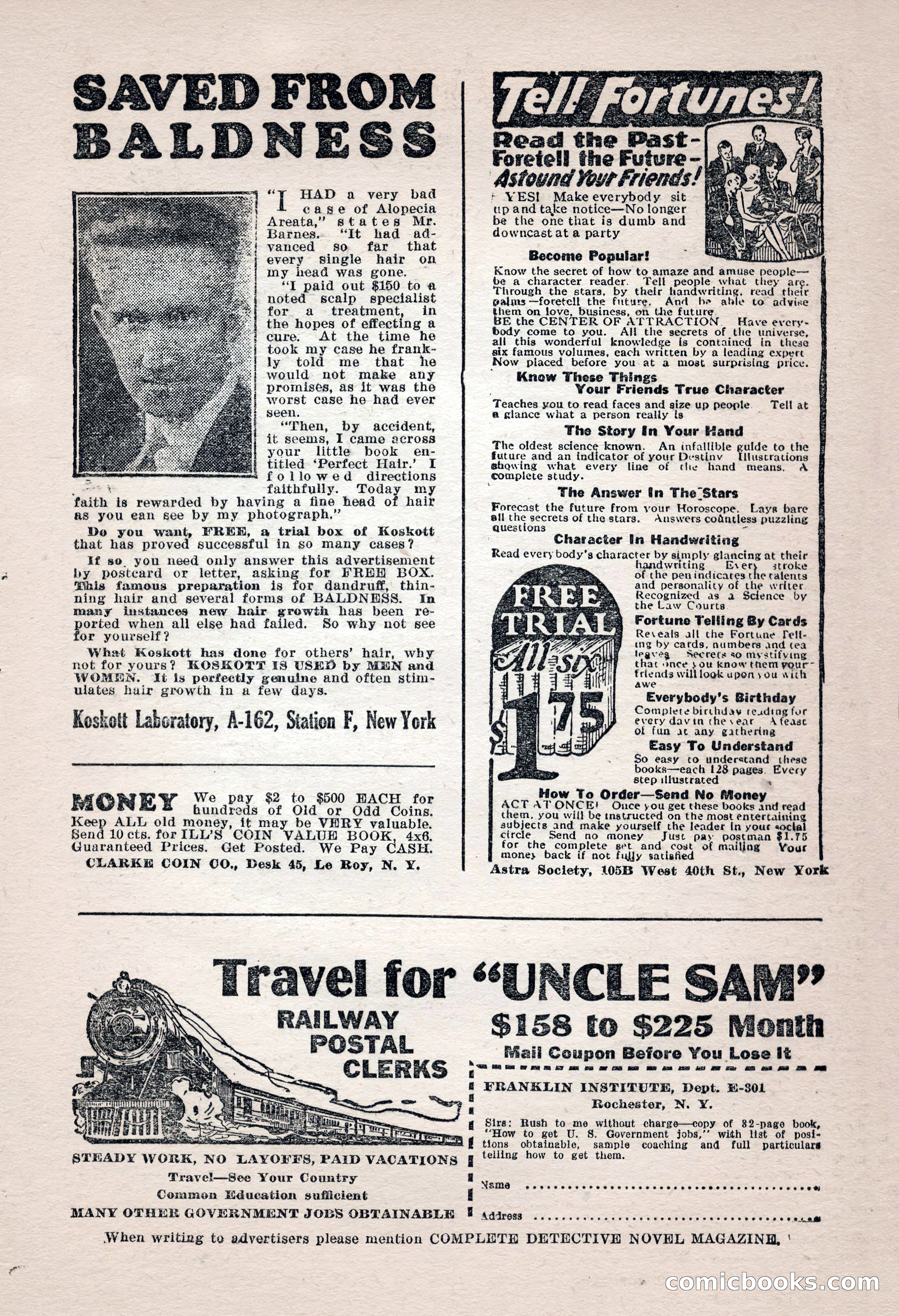 Complete Detective Novel Magazine — page 128 of 132