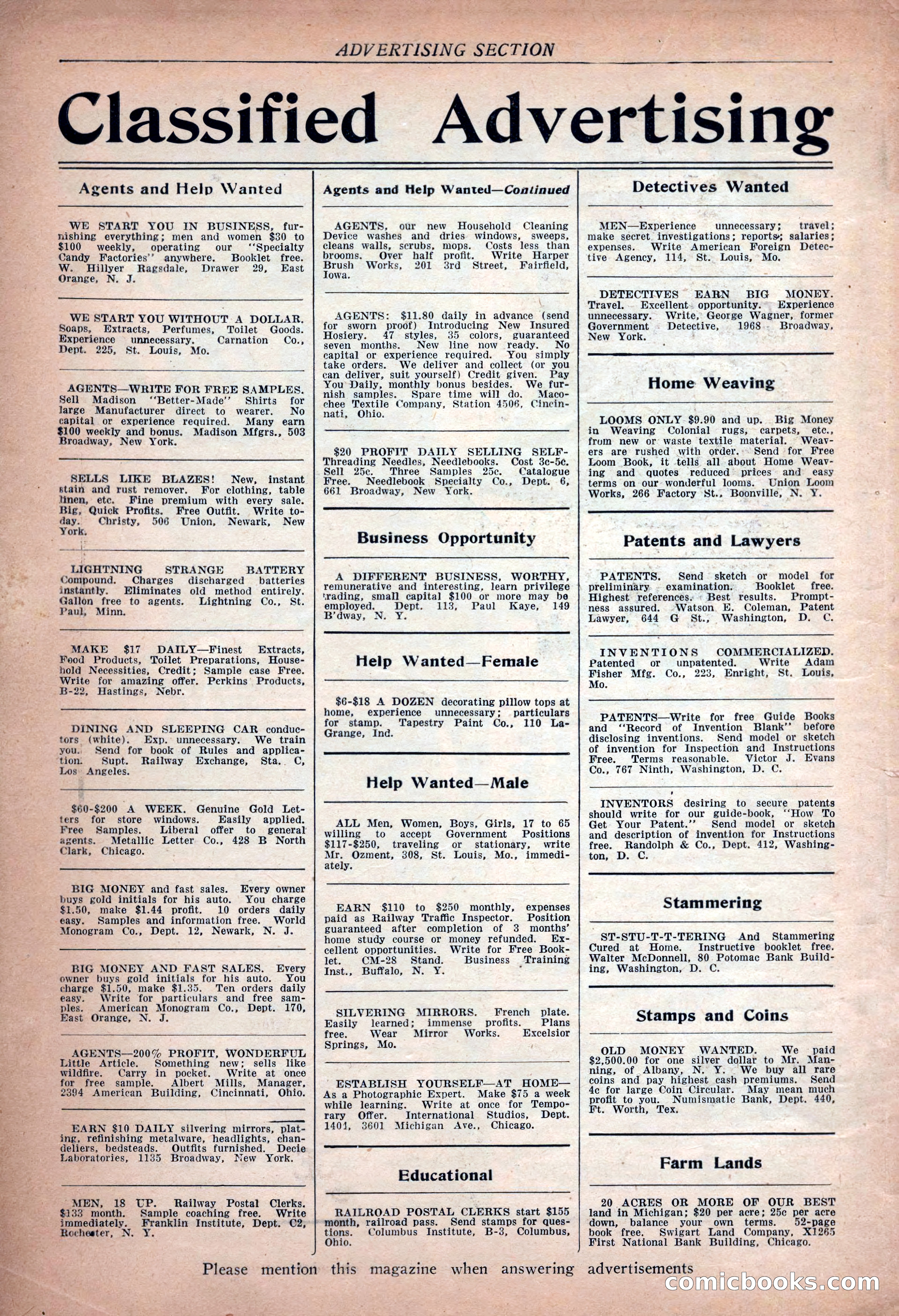 Complete Story Magazine, Vol. 4, No. 2 — page 6 of 170