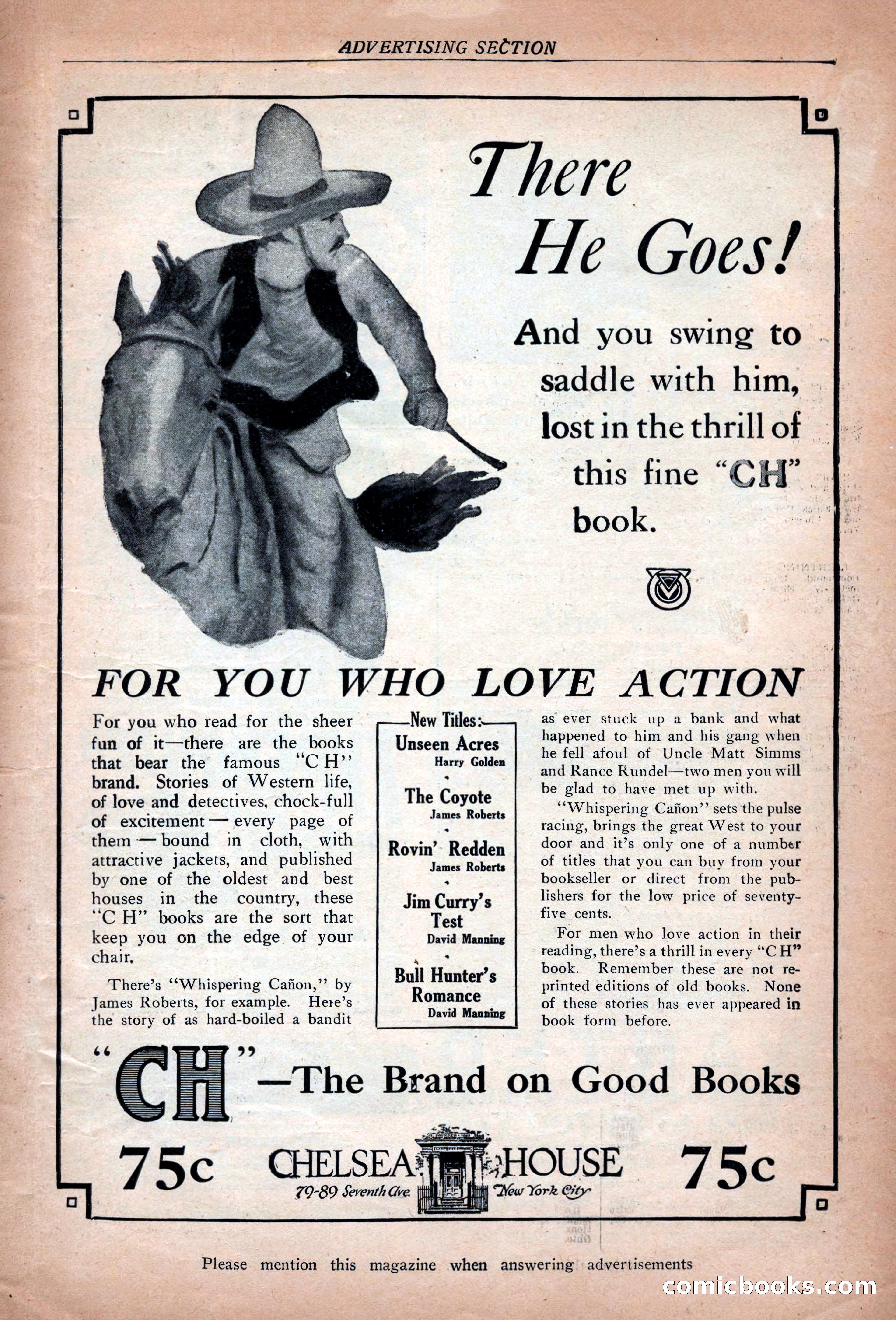 Complete Story Magazine, Vol. 4, No. 2 — page 7 of 170