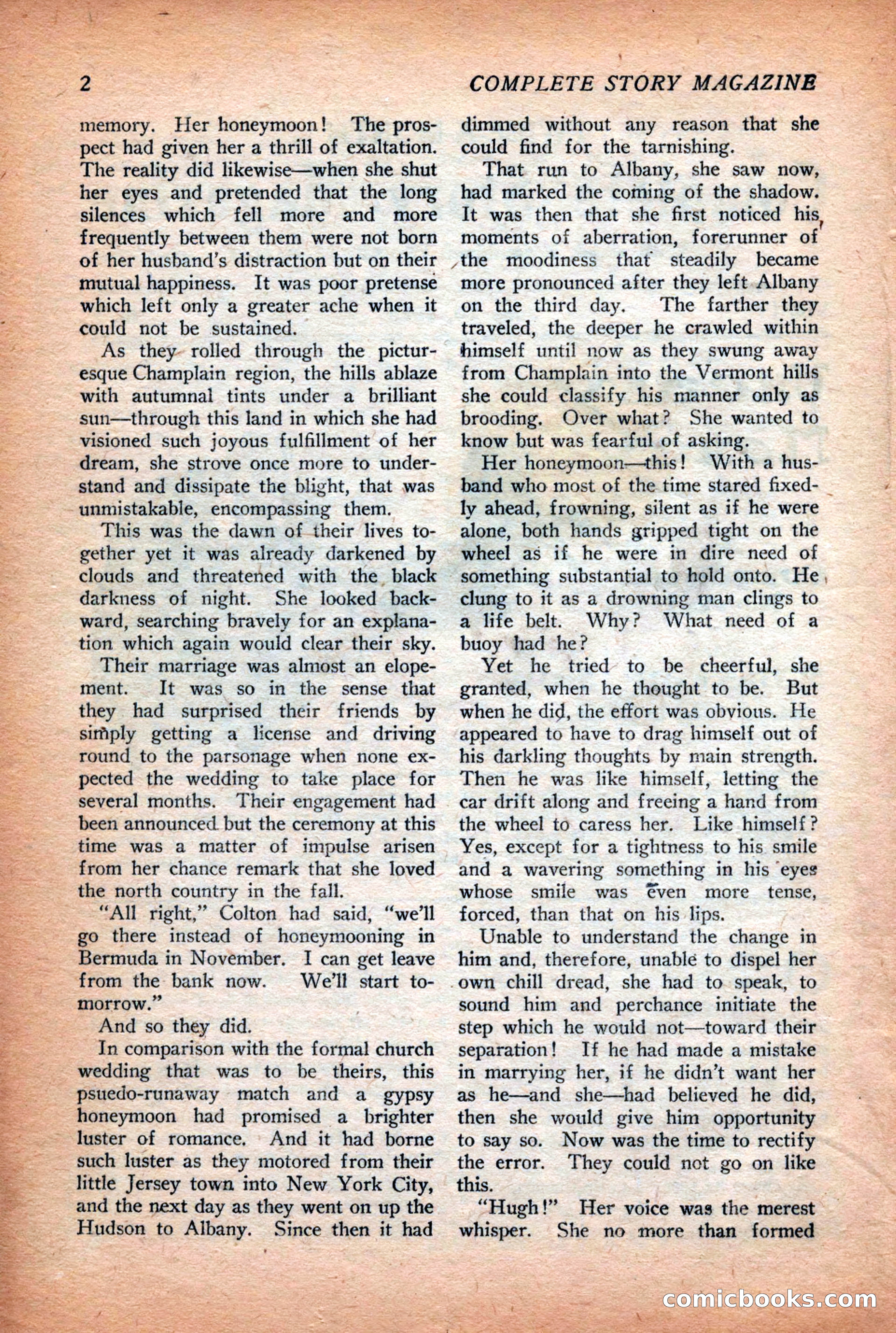 Complete Story Magazine, Vol. 4, No. 2 — page 12 of 170