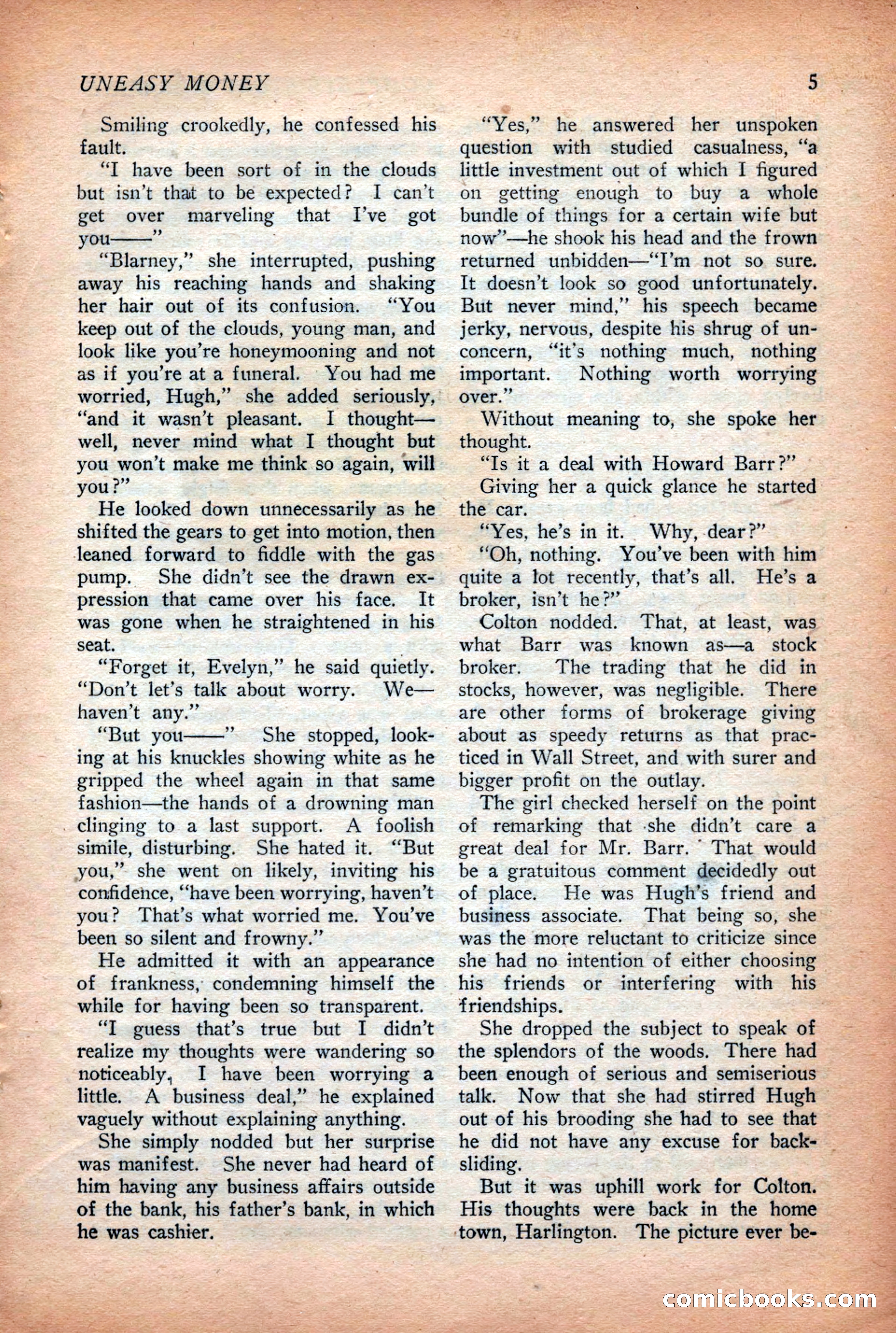 Complete Story Magazine, Vol. 4, No. 2 — page 15 of 170