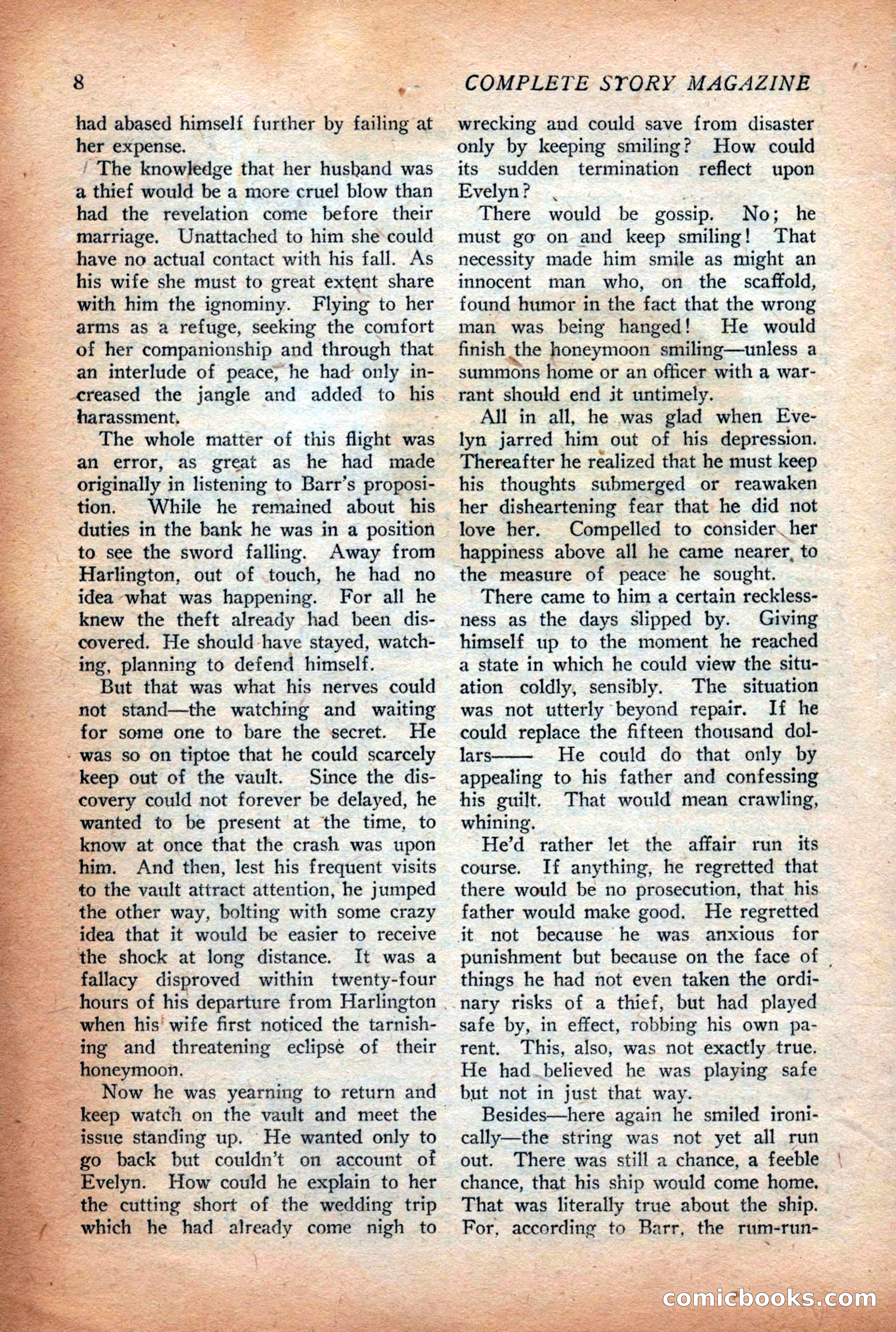 Complete Story Magazine, Vol. 4, No. 2 — page 18 of 170
