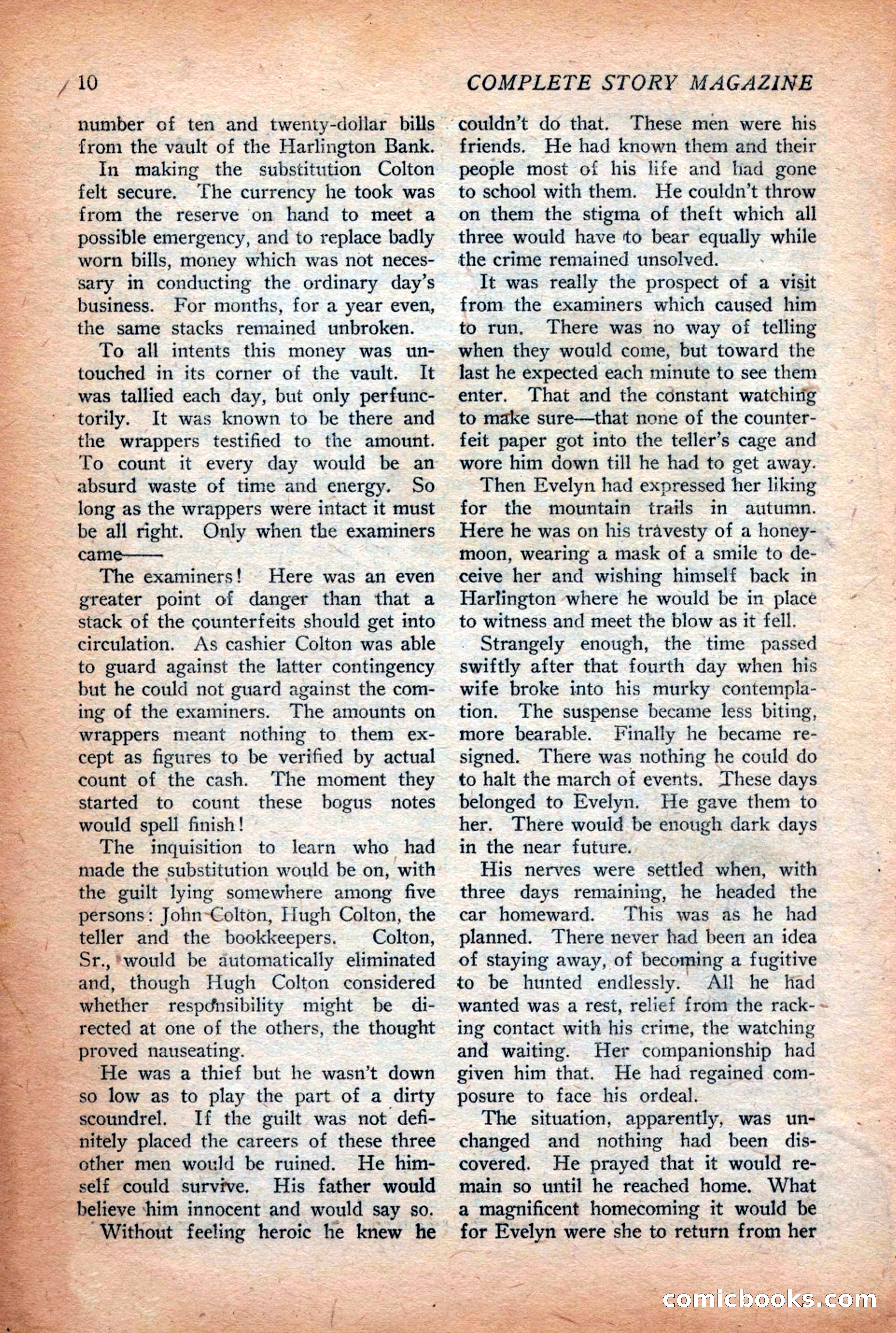 Complete Story Magazine, Vol. 4, No. 2 — page 20 of 170