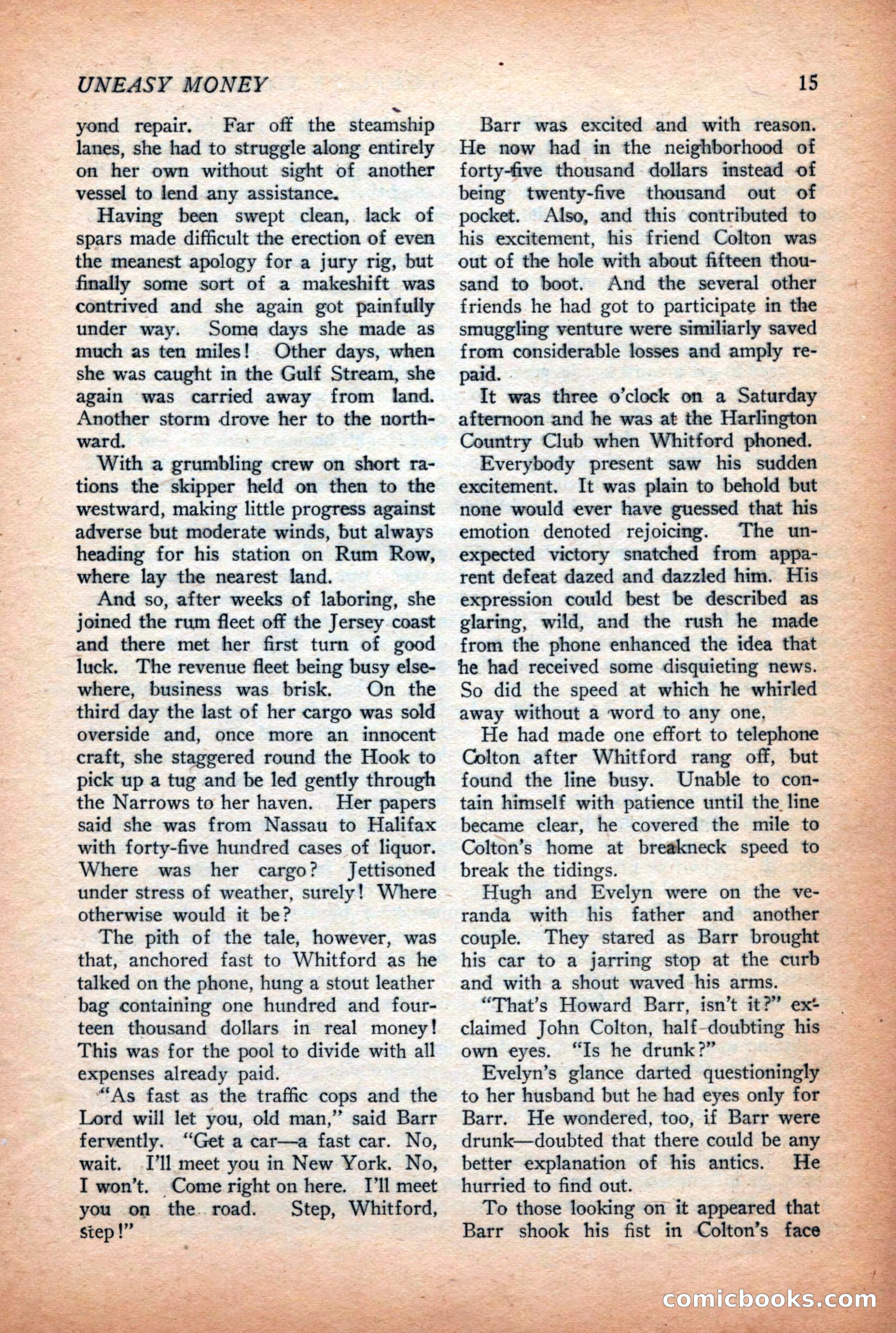 Complete Story Magazine, Vol. 4, No. 2 — page 25 of 170