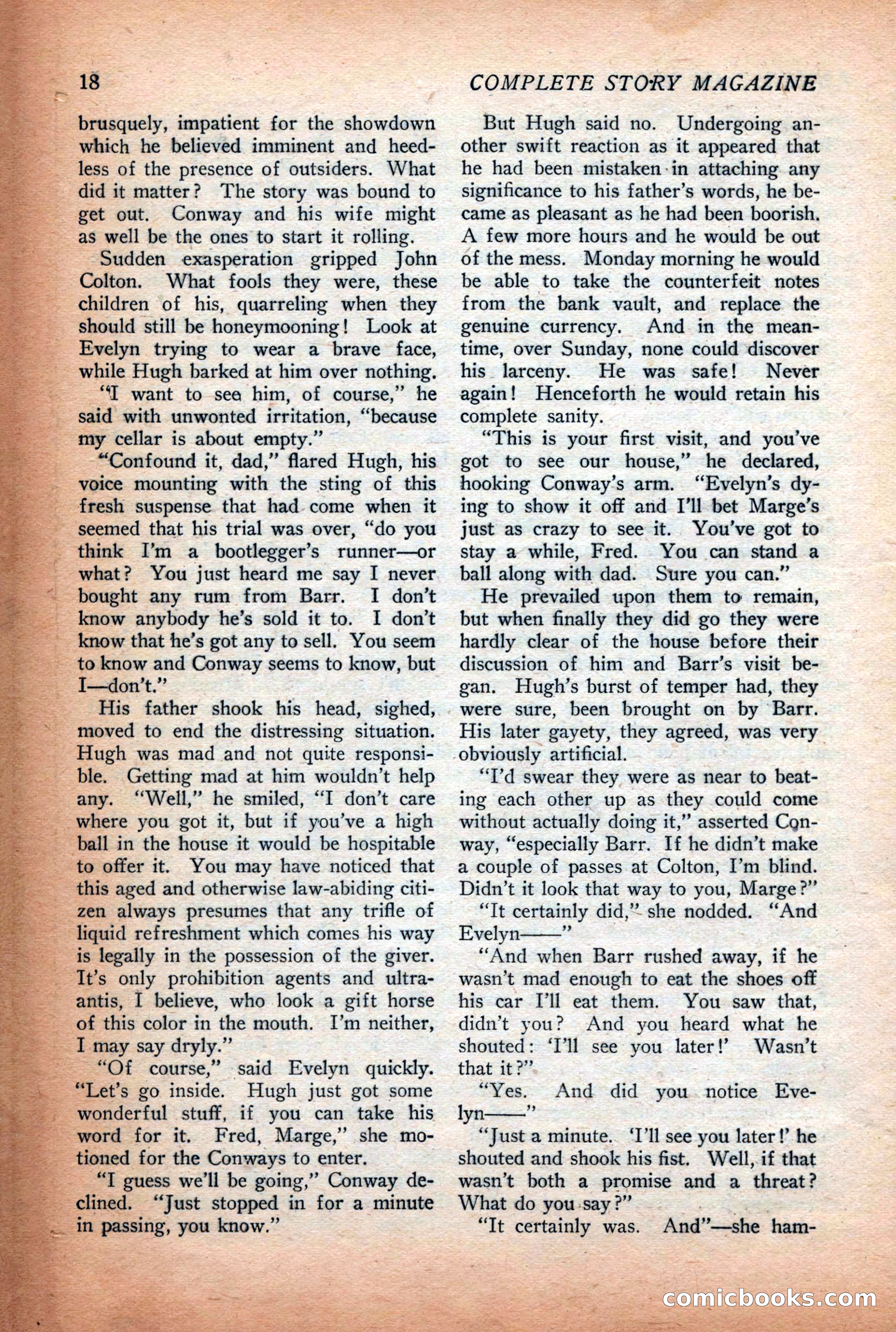 Complete Story Magazine, Vol. 4, No. 2 — page 28 of 170