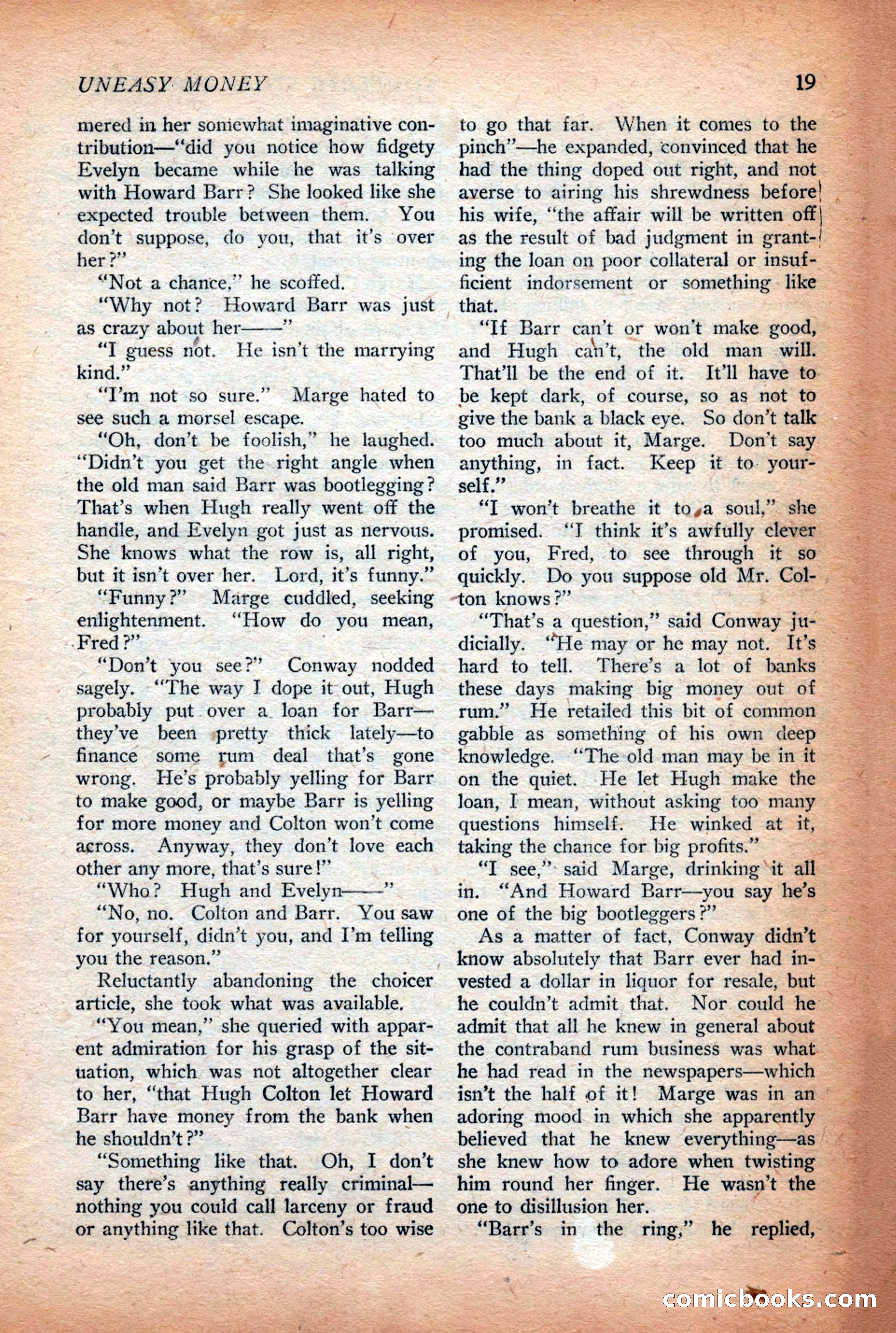 Complete Story Magazine, Vol. 4, No. 2 — page 29 of 170