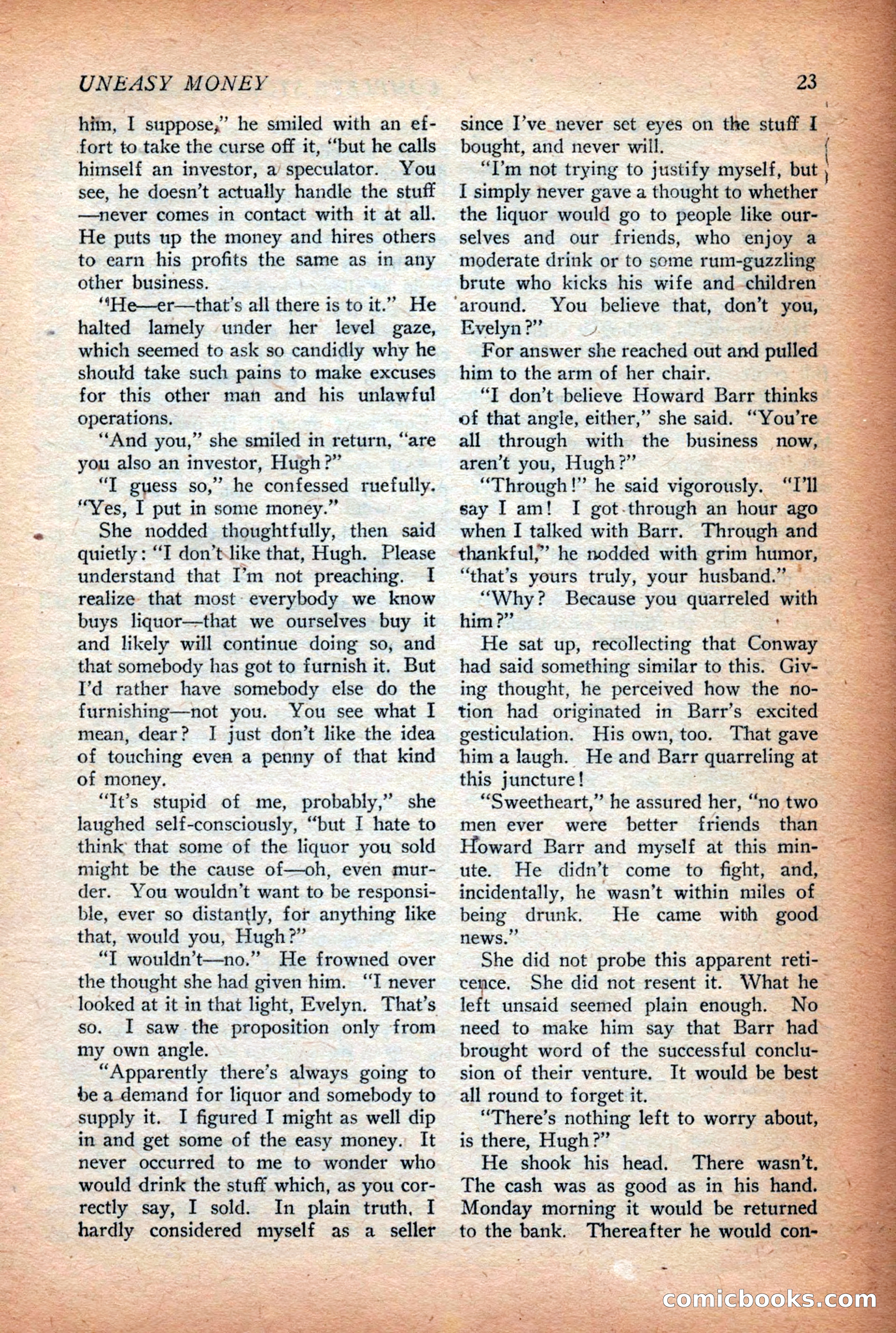 Complete Story Magazine, Vol. 4, No. 2 — page 33 of 170