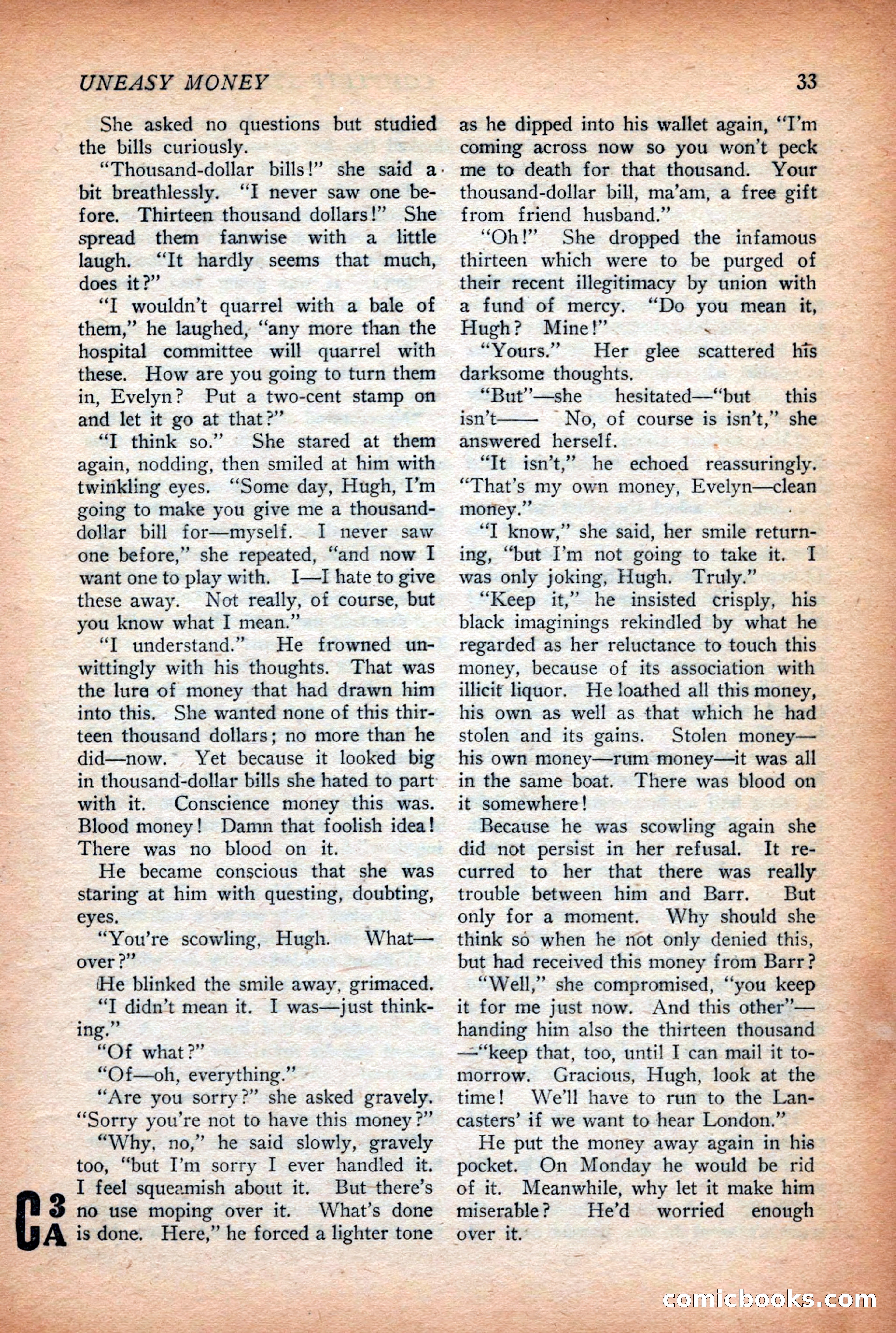 Complete Story Magazine, Vol. 4, No. 2 — page 43 of 170