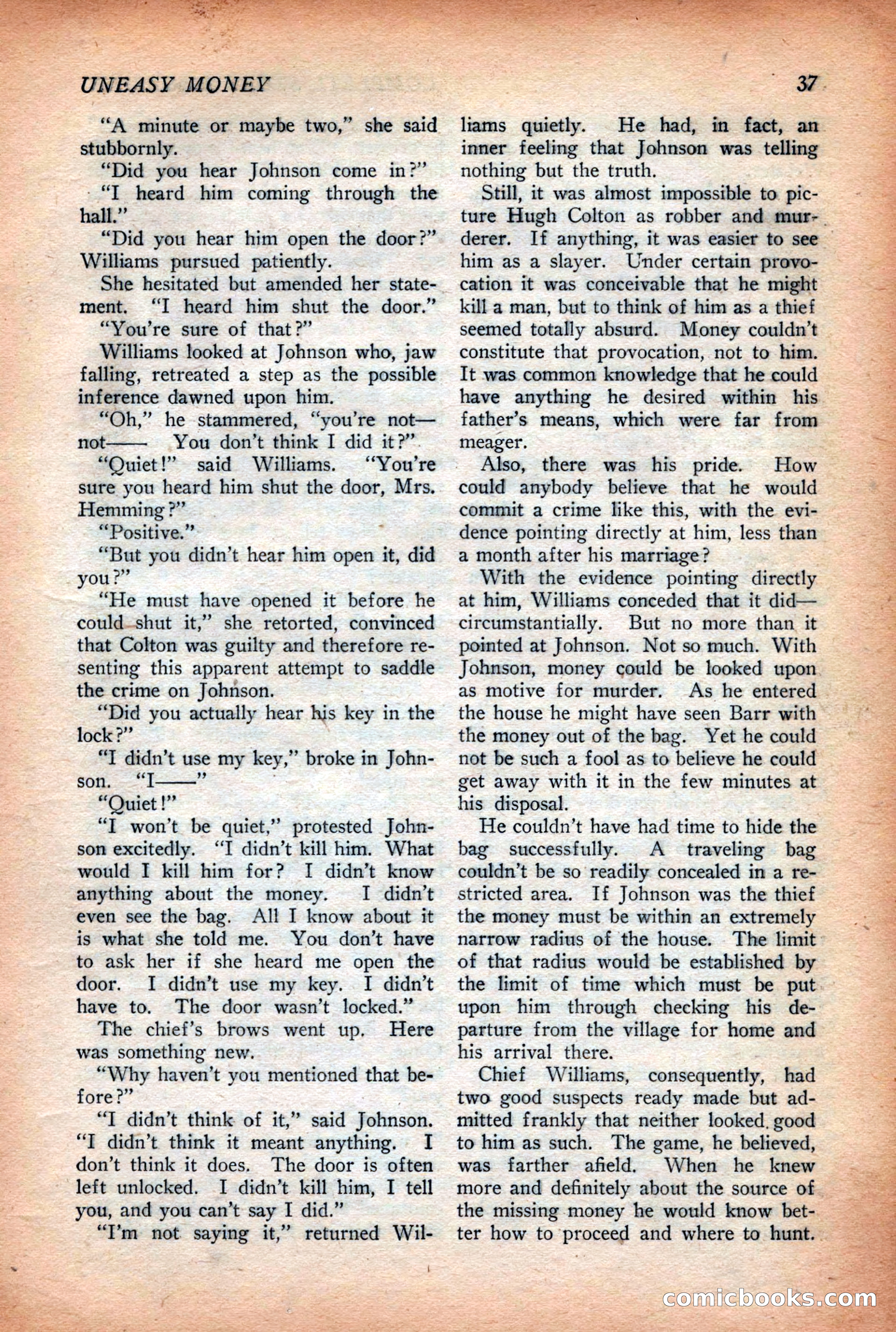 Complete Story Magazine, Vol. 4, No. 2 — page 47 of 170