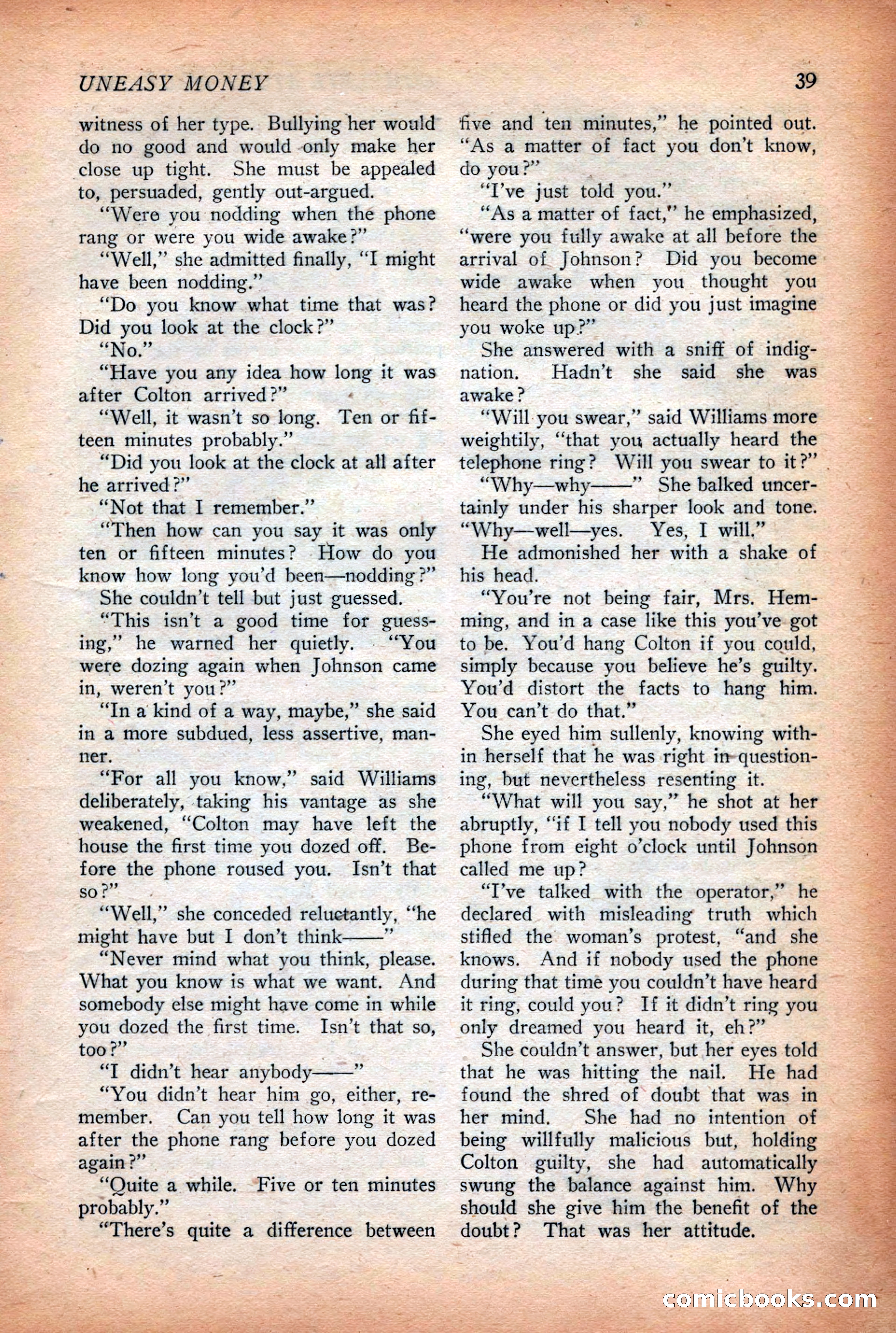 Complete Story Magazine, Vol. 4, No. 2 — page 49 of 170
