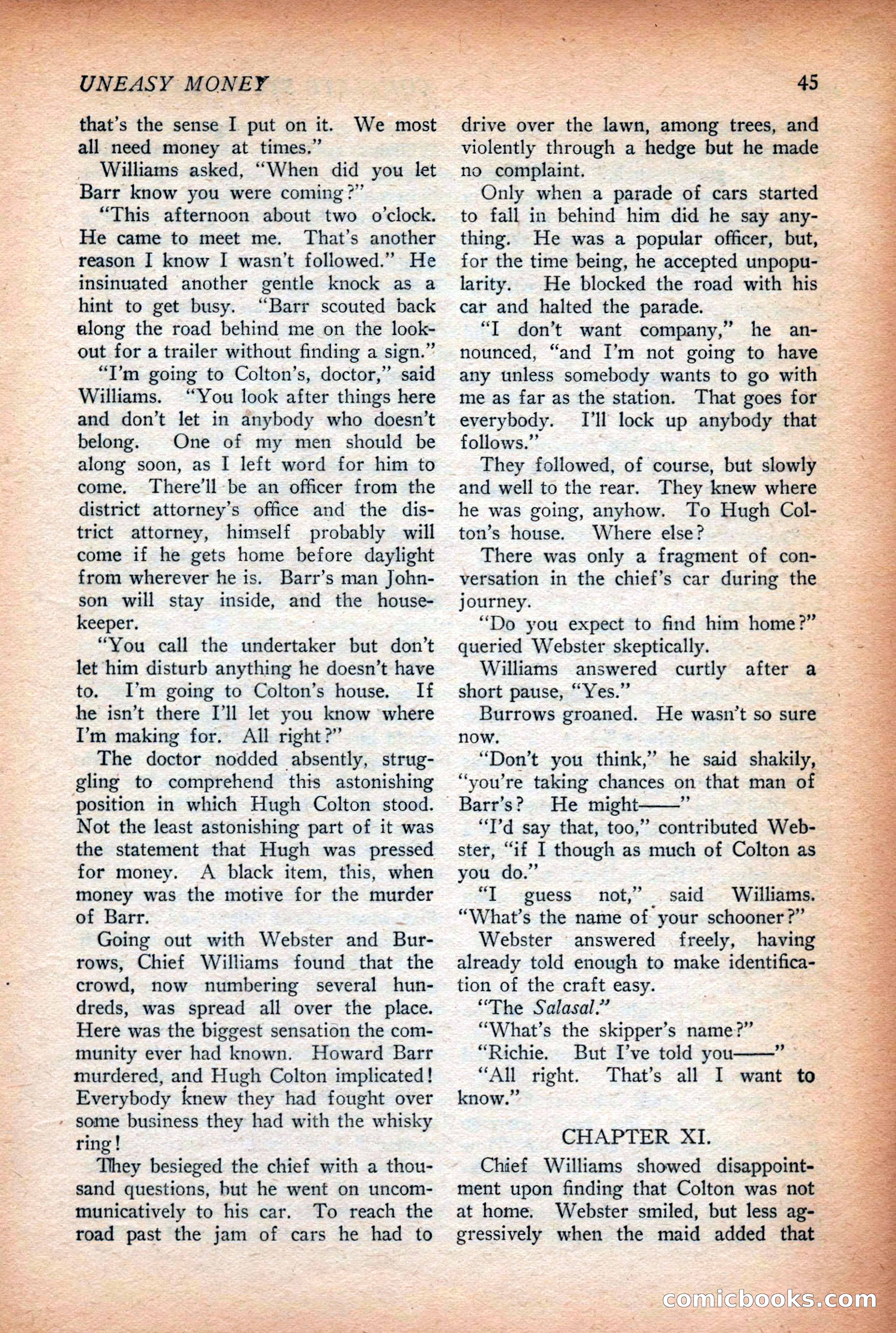 Complete Story Magazine, Vol. 4, No. 2 — page 55 of 170