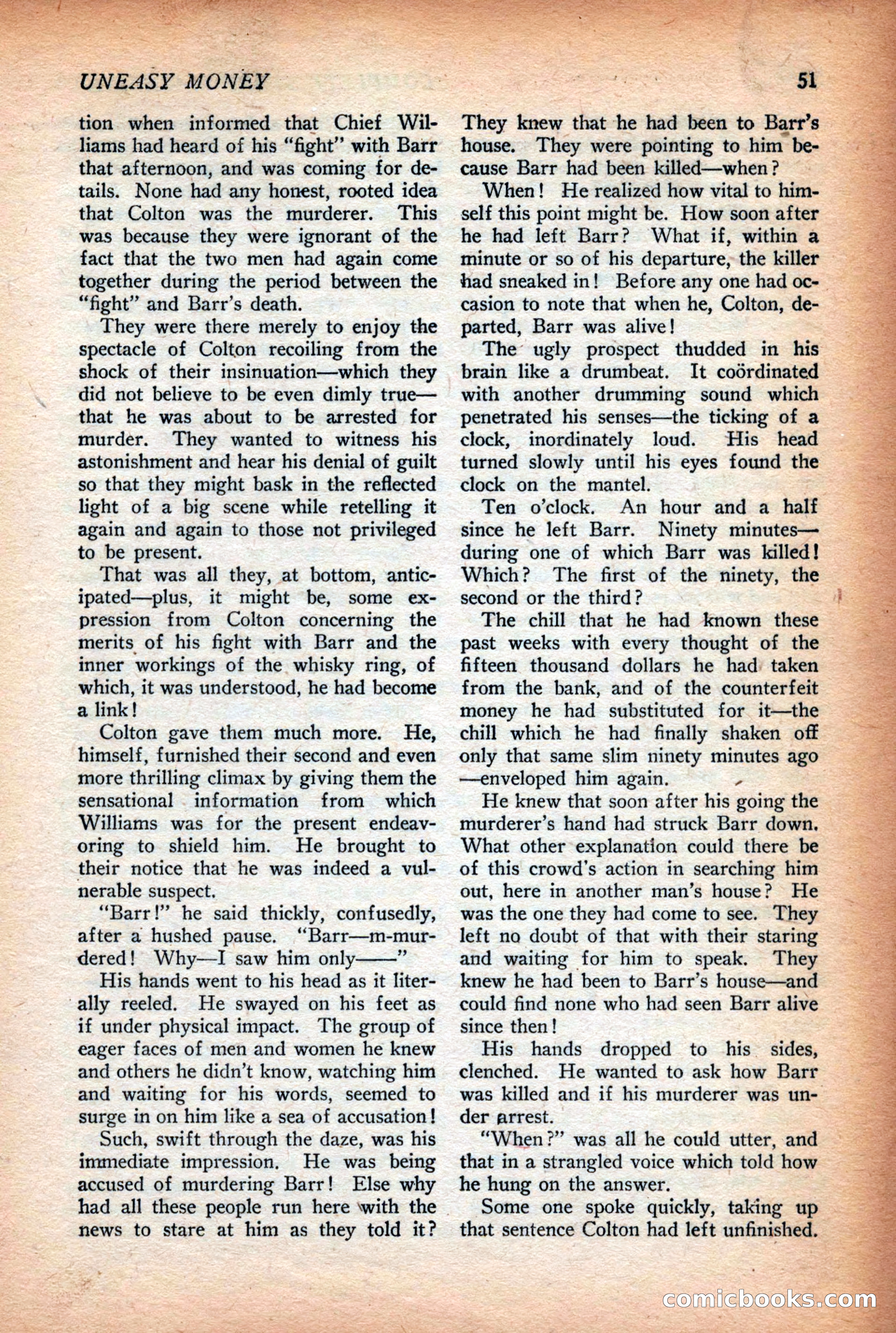 Complete Story Magazine, Vol. 4, No. 2 — page 61 of 170