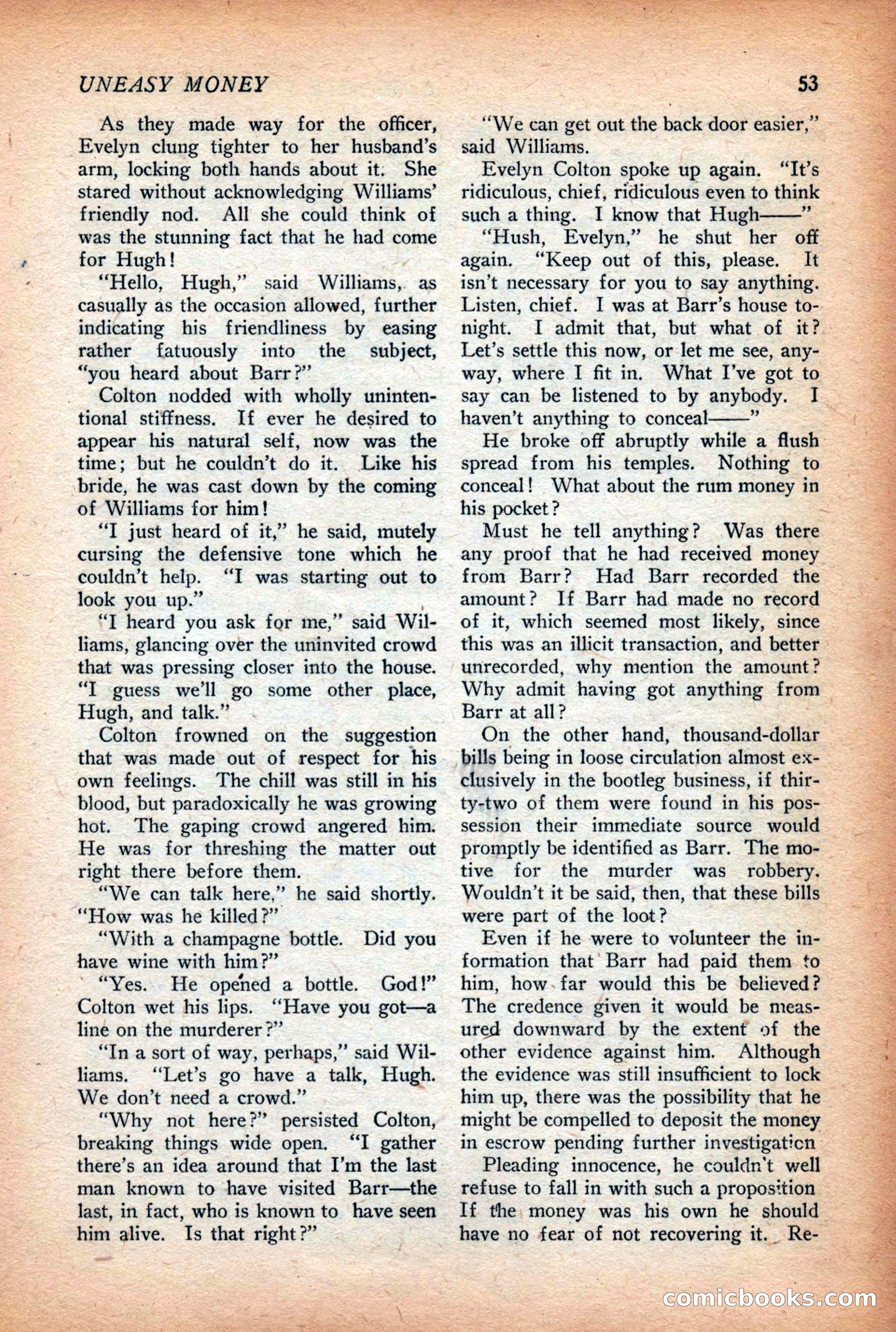 Complete Story Magazine, Vol. 4, No. 2 — page 63 of 170