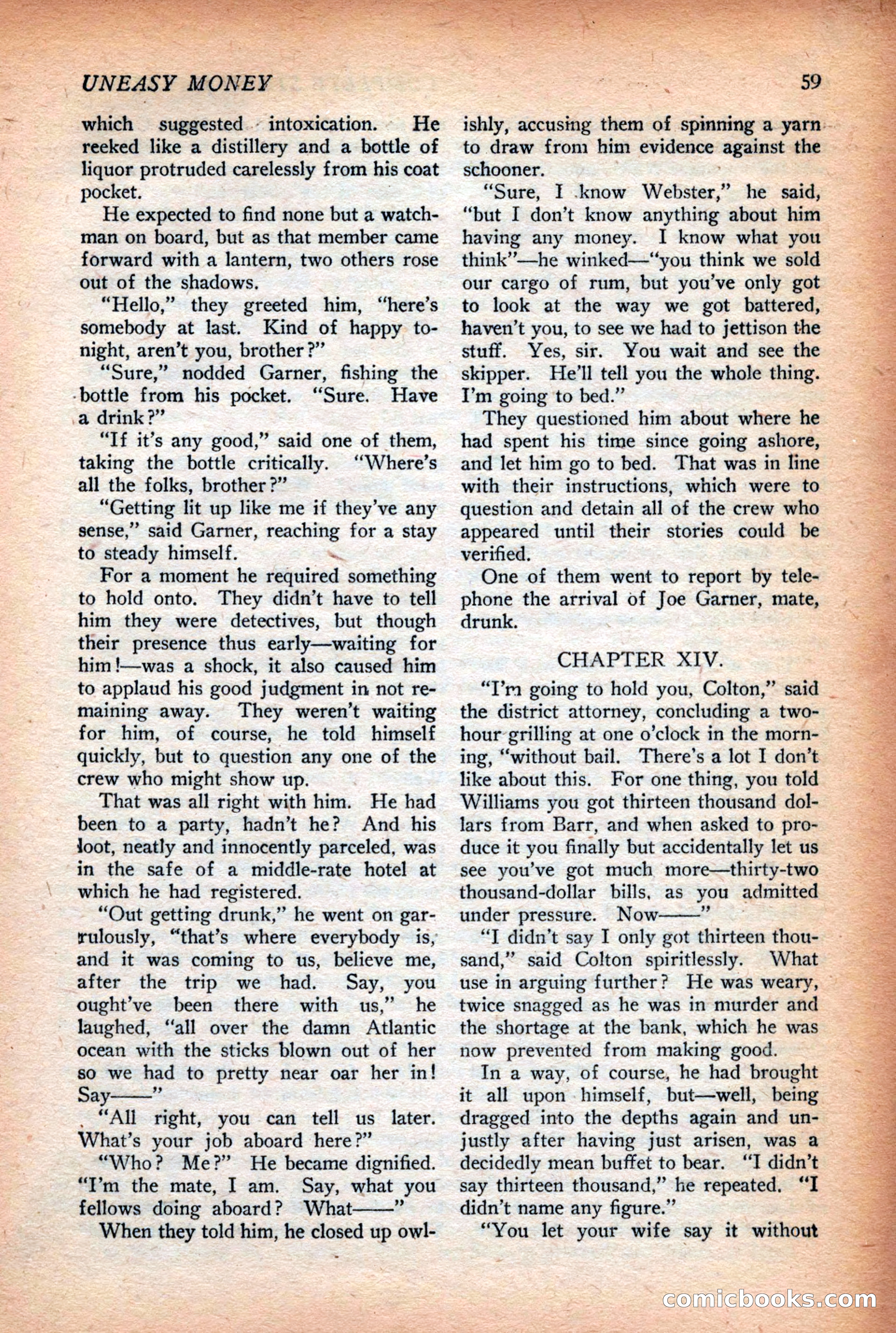 Complete Story Magazine, Vol. 4, No. 2 — page 69 of 170