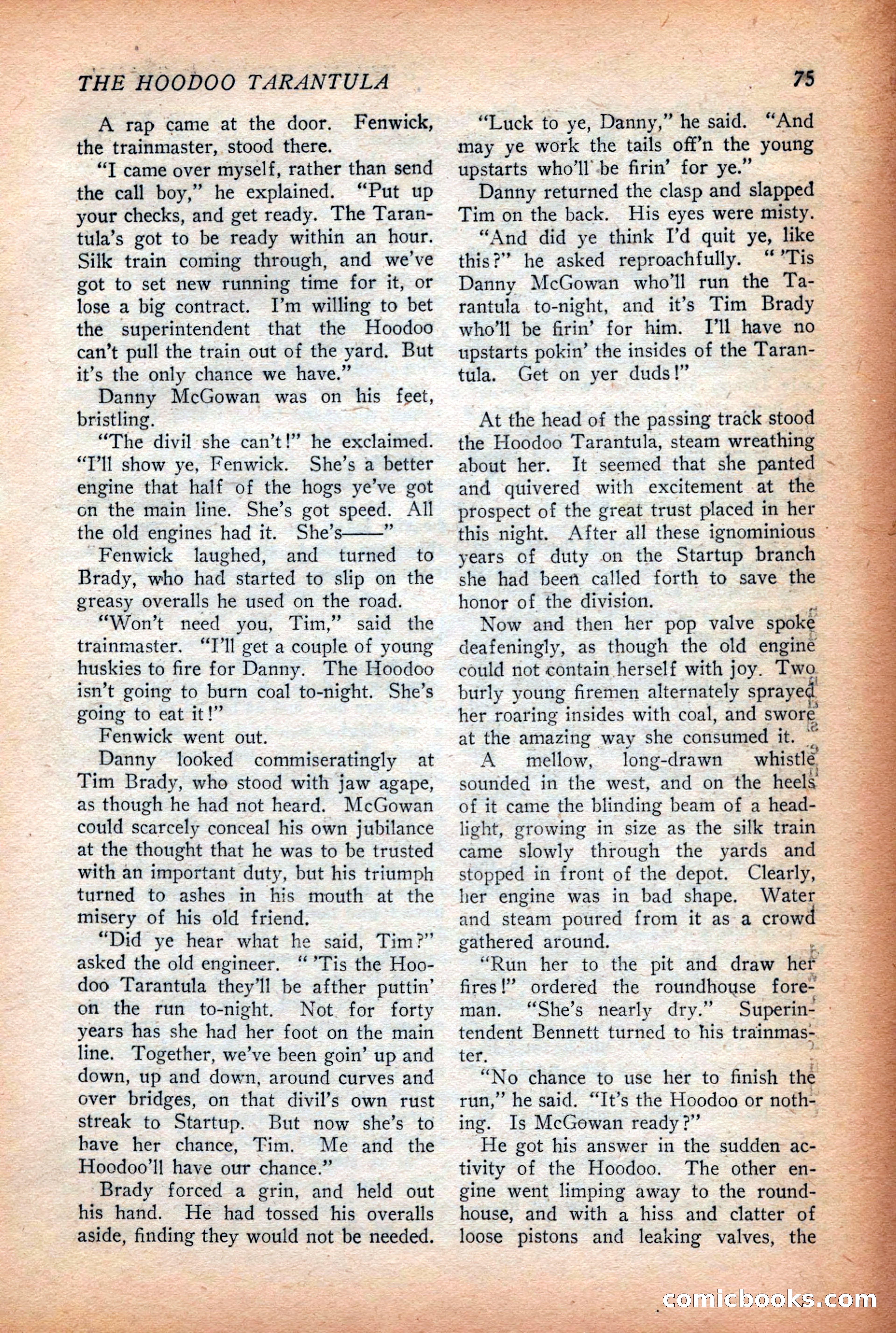 Complete Story Magazine, Vol. 4, No. 2 — page 85 of 170