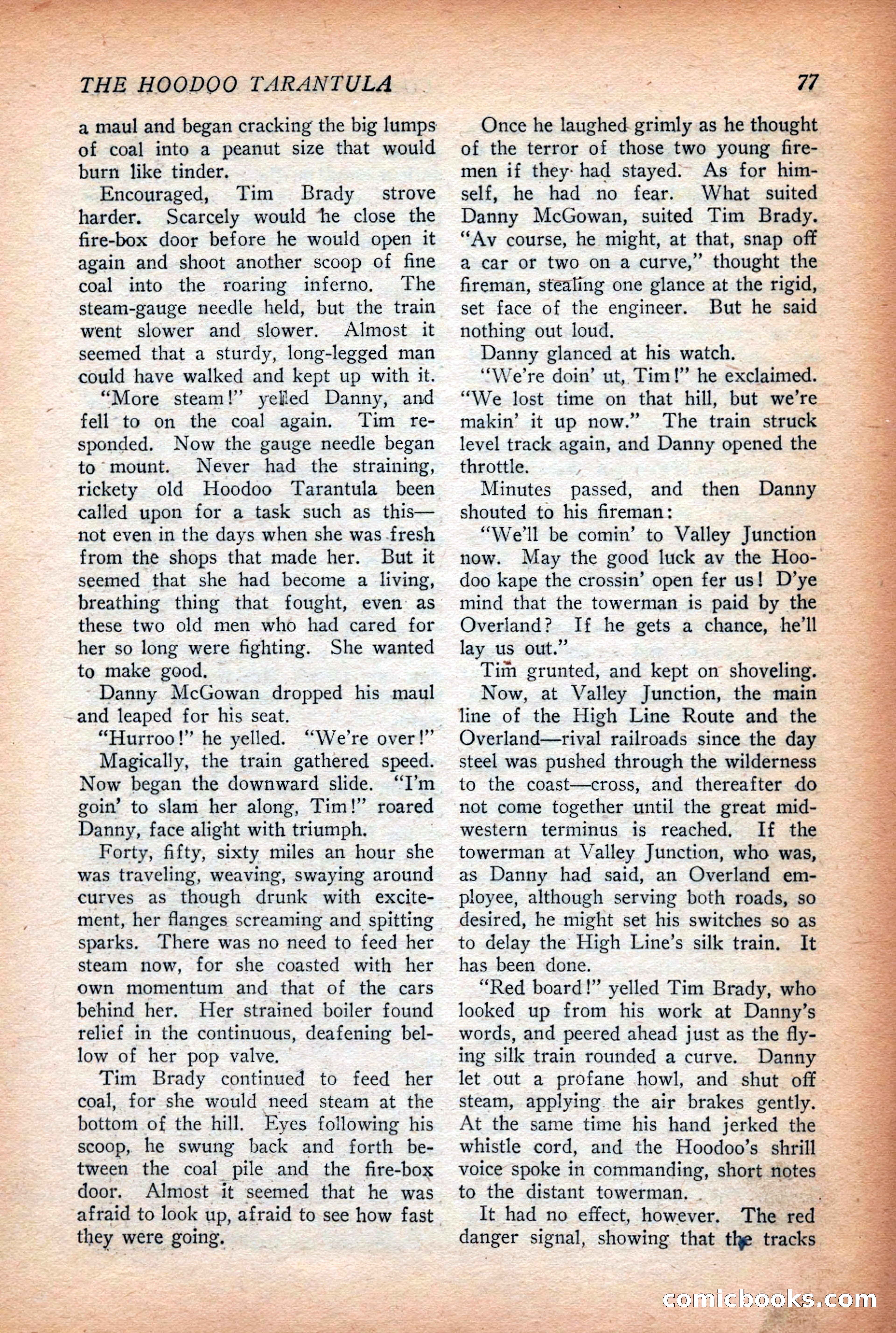 Complete Story Magazine, Vol. 4, No. 2 — page 87 of 170