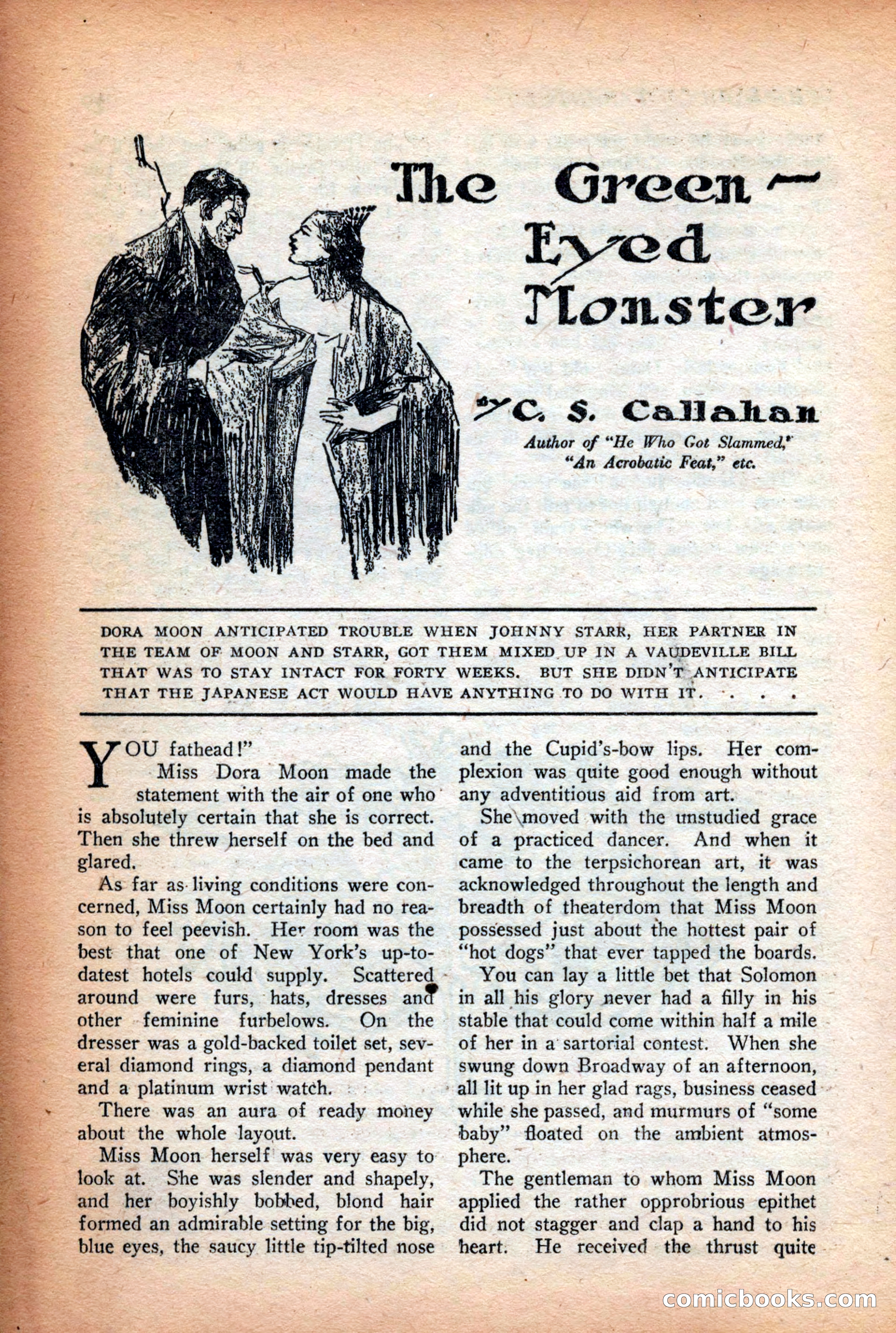Complete Story Magazine, Vol. 4, No. 2 — page 90 of 170