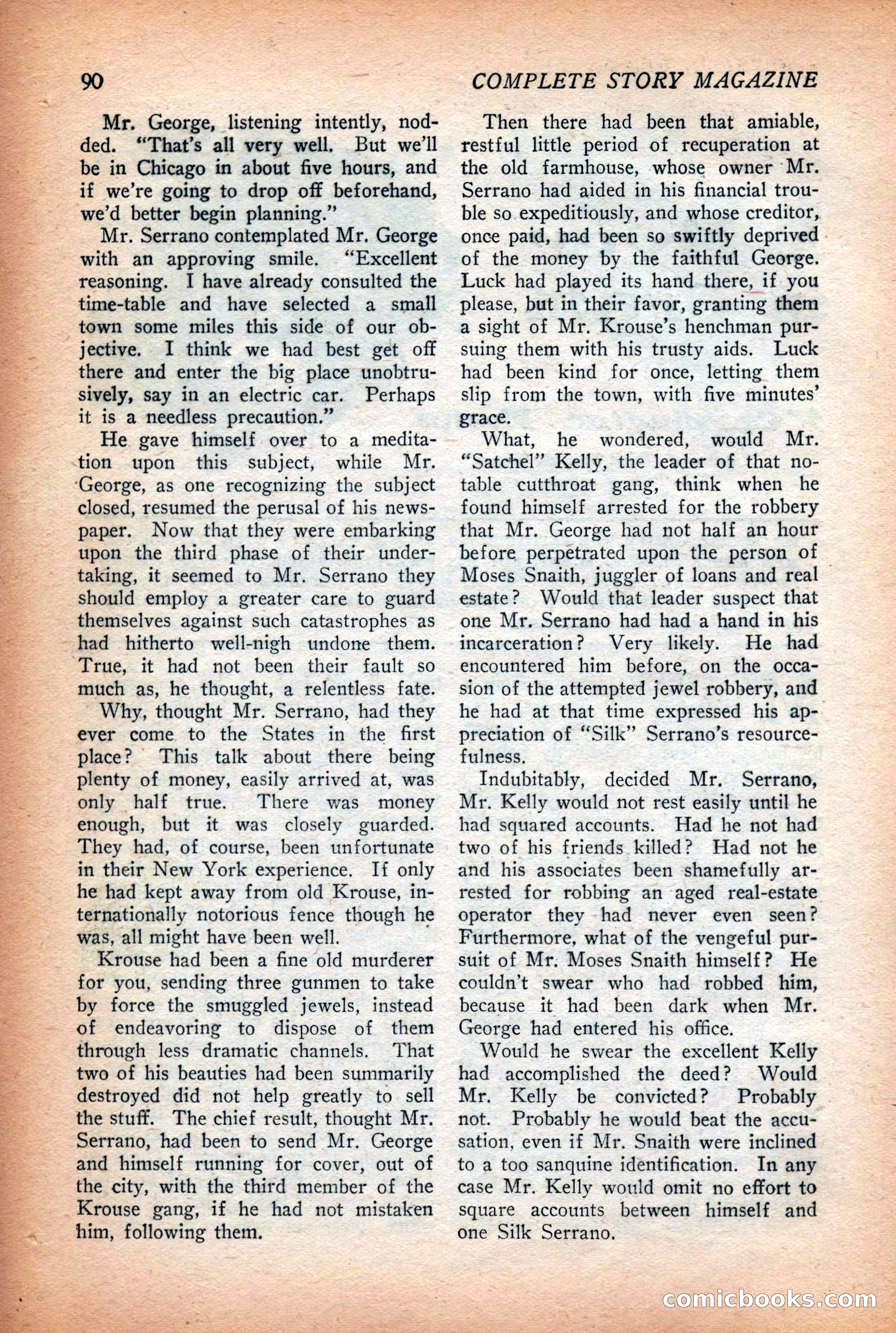 Complete Story Magazine, Vol. 4, No. 2 — page 100 of 170