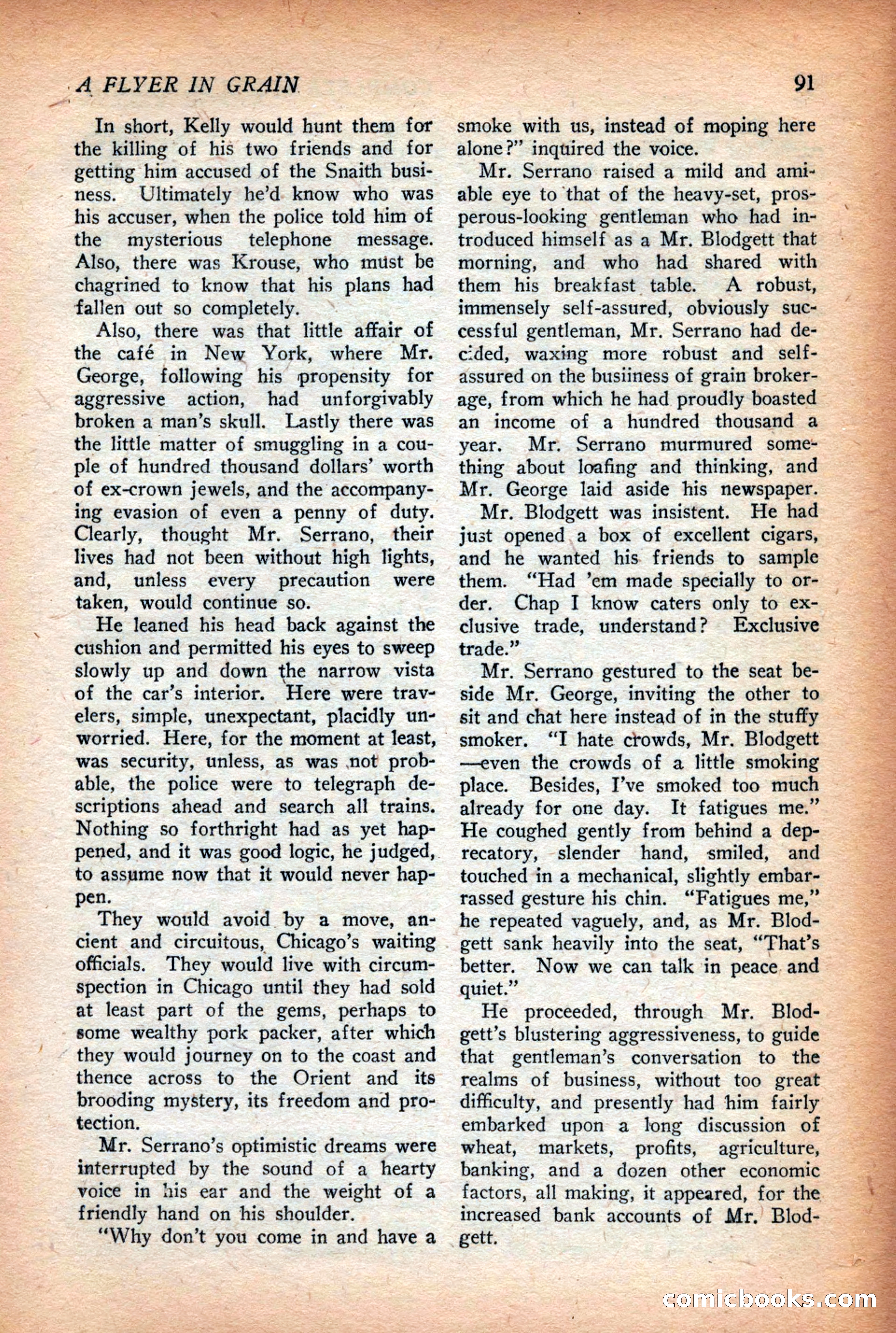 Complete Story Magazine, Vol. 4, No. 2 — page 101 of 170