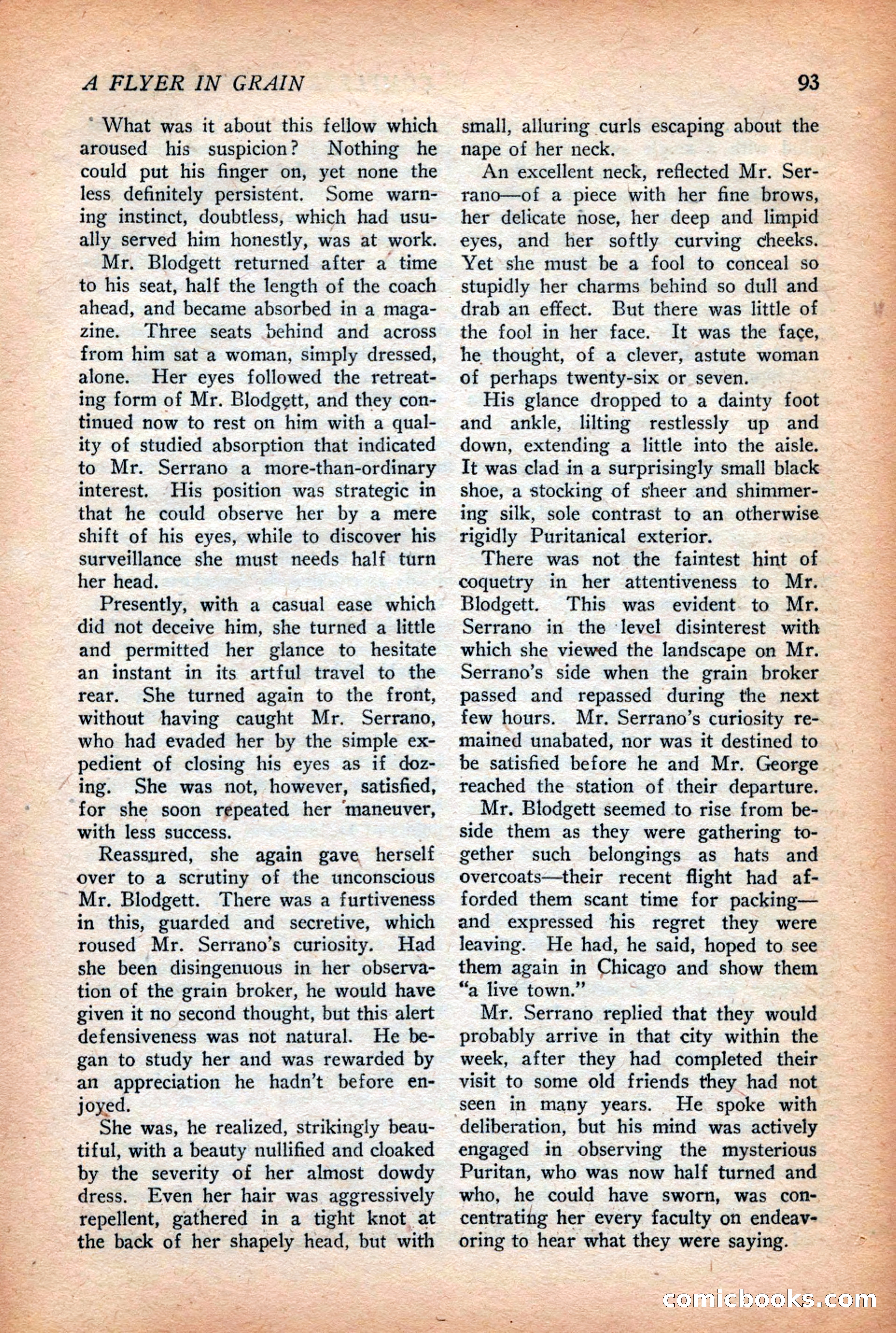 Complete Story Magazine, Vol. 4, No. 2 — page 103 of 170