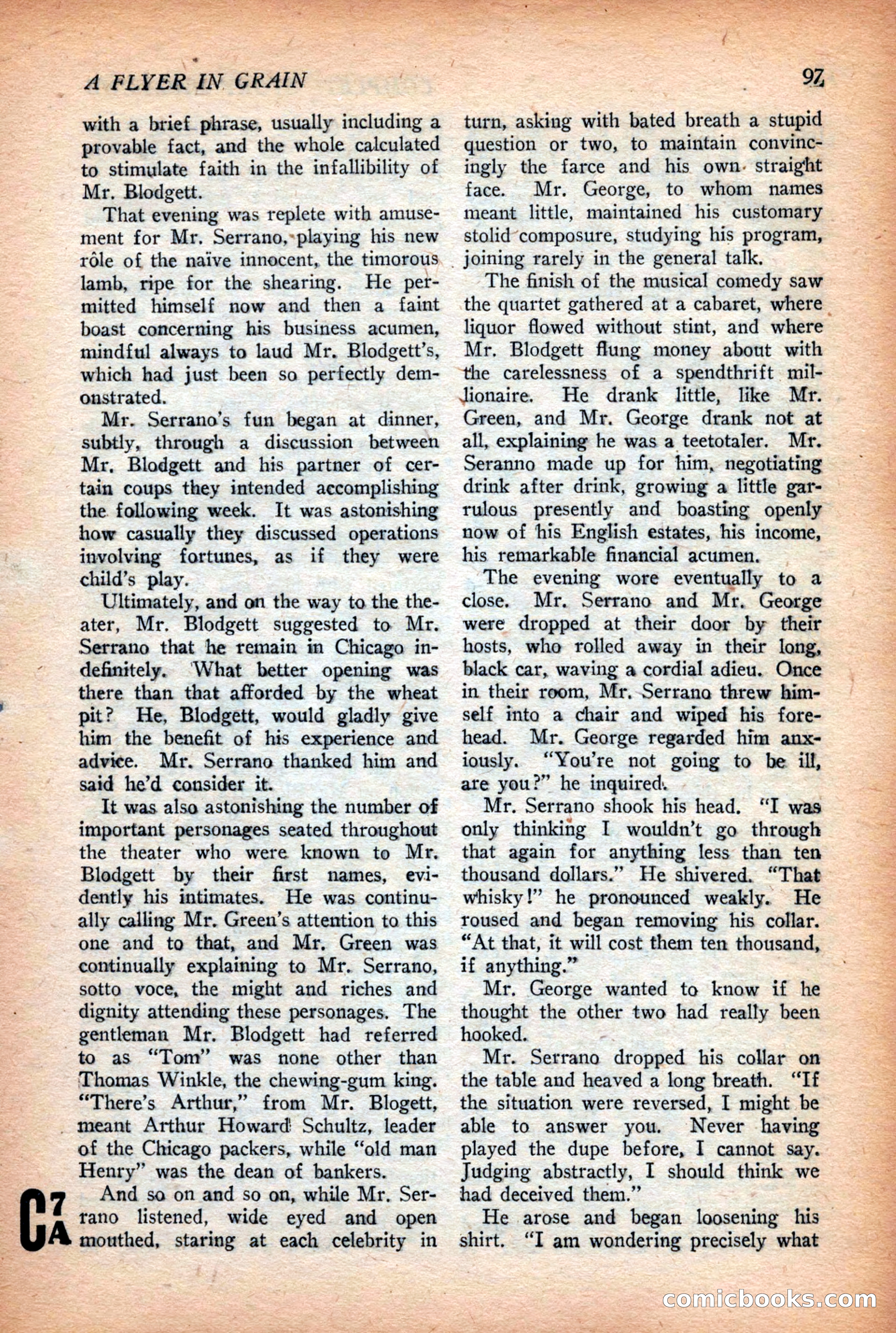 Complete Story Magazine, Vol. 4, No. 2 — page 107 of 170