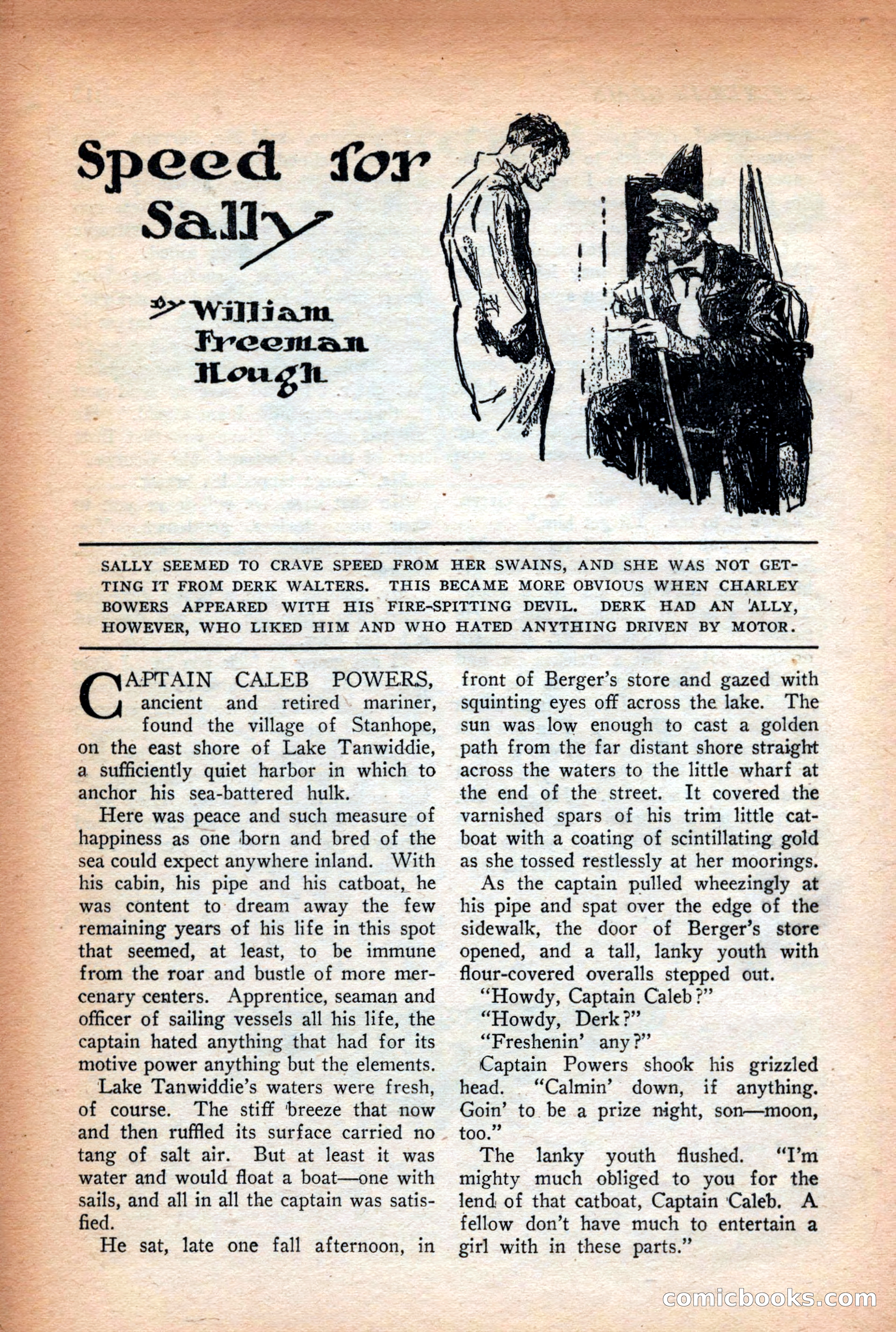 Complete Story Magazine, Vol. 4, No. 2 — page 126 of 170
