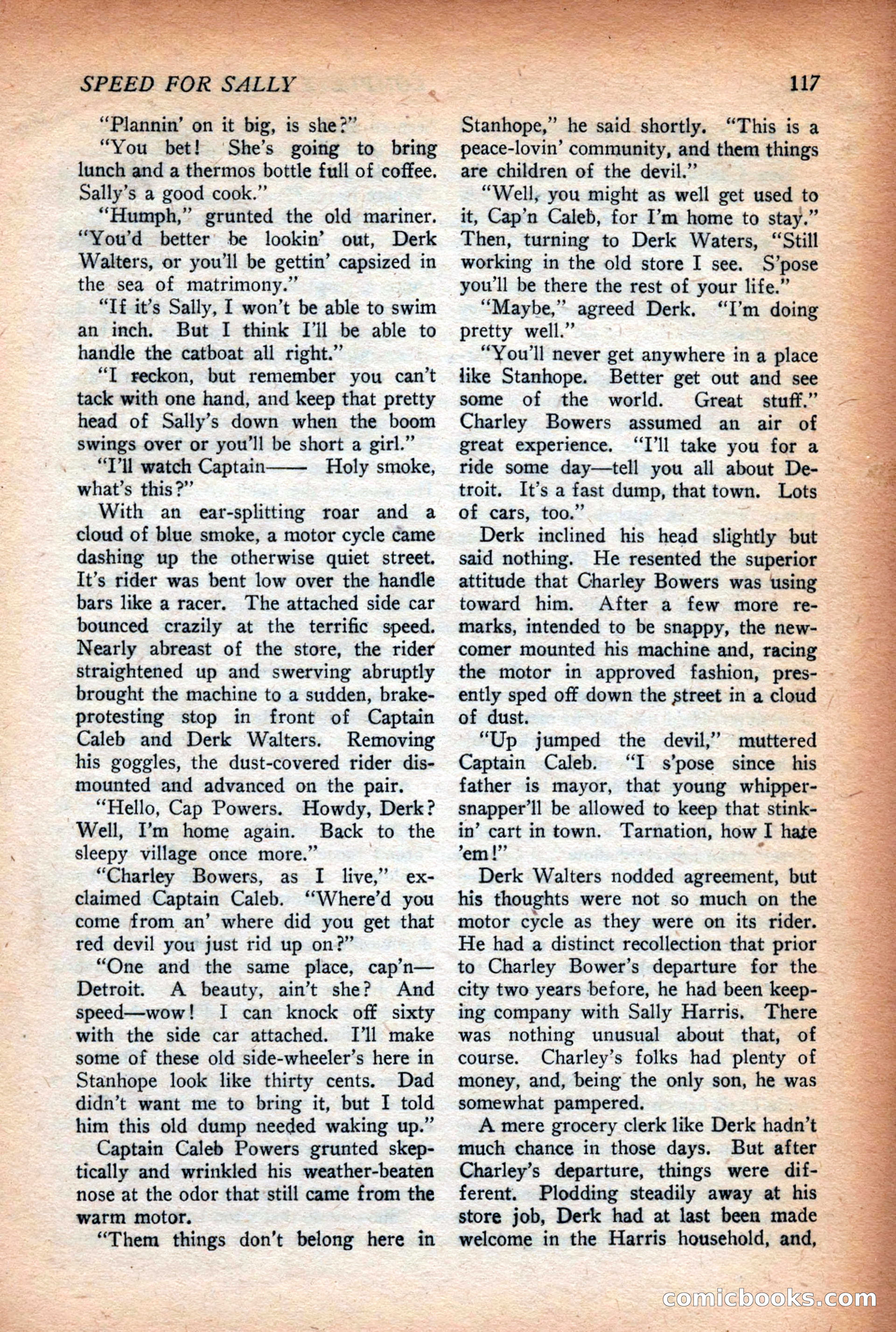 Complete Story Magazine, Vol. 4, No. 2 — page 127 of 170