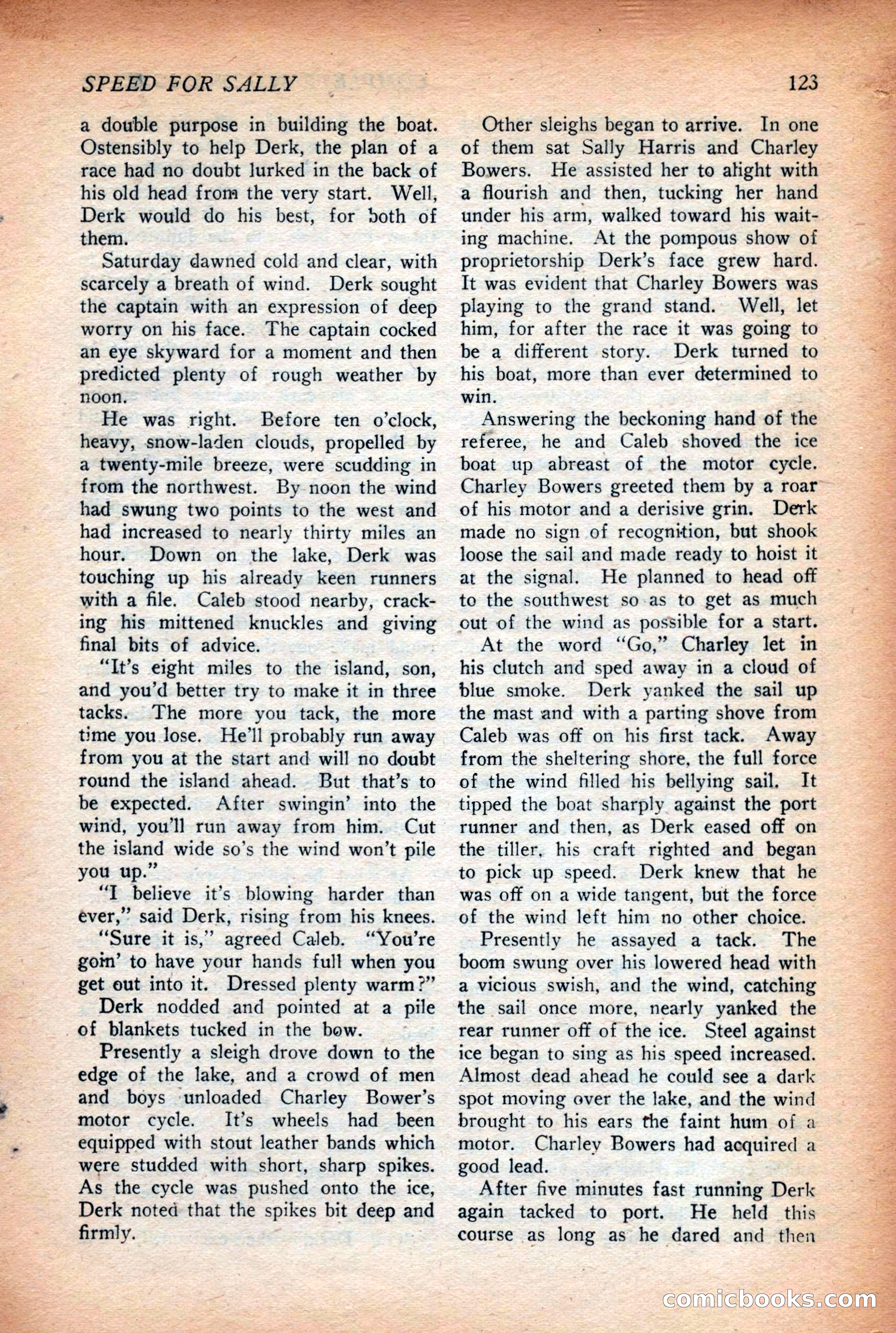 Complete Story Magazine, Vol. 4, No. 2 — page 133 of 170